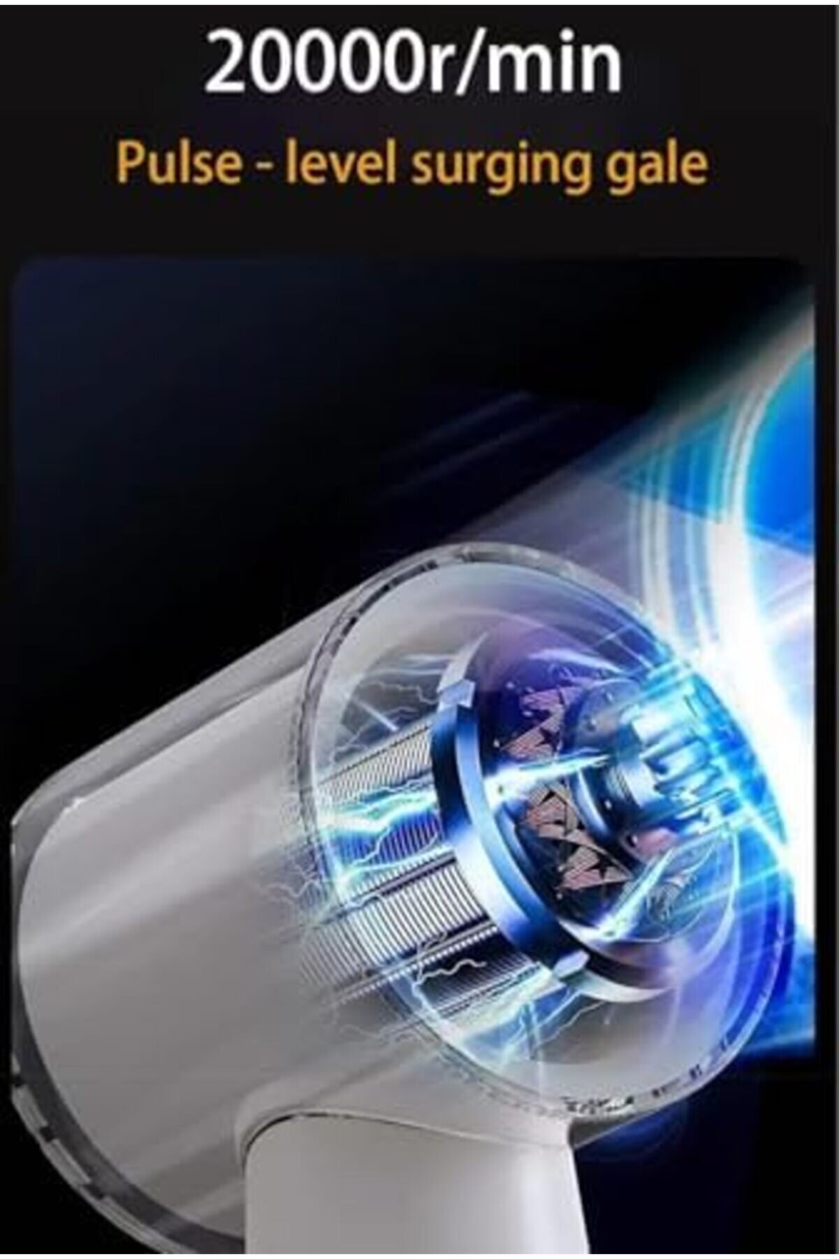 Modashi̇ne El Ti̇pi̇ Usb Şarjlı Püskürtmeli̇ Mi̇ni̇ Fan Turbo Yüksek Hızlı Fan Modascope 1014773