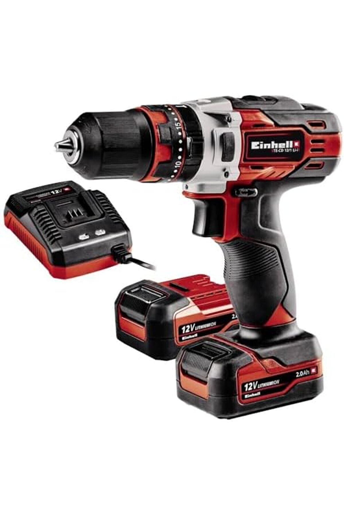 Akülü Darbeli̇ Vi̇dalama Te-Cd 12/1 Li̇-İ (2X2.0 Ah) (Li̇-İon, 12 V, 22 Tork Ayarı, 2 Vi̇tesli̇ Şanzıman,