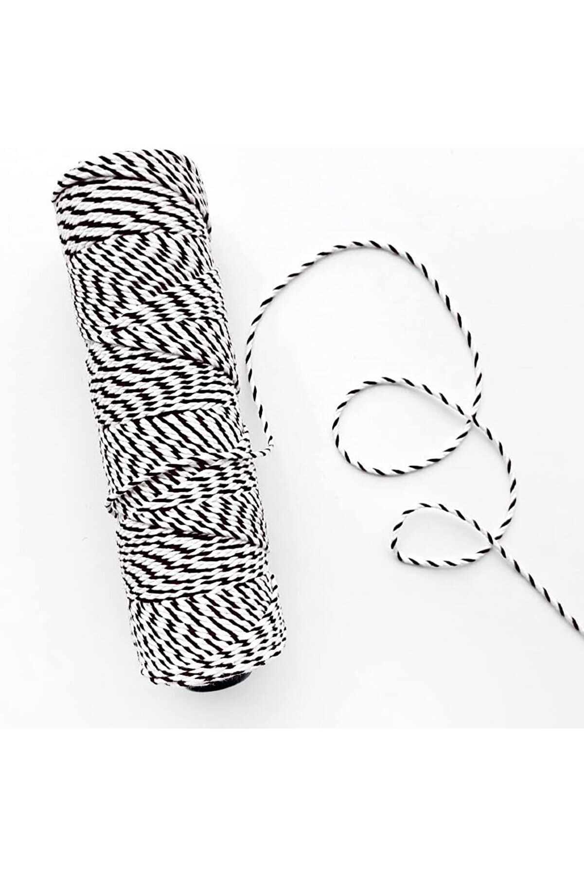 STOREMAX modashine Paket Ipi, Siyah-Beyaz 100 Metre modascope 1014773