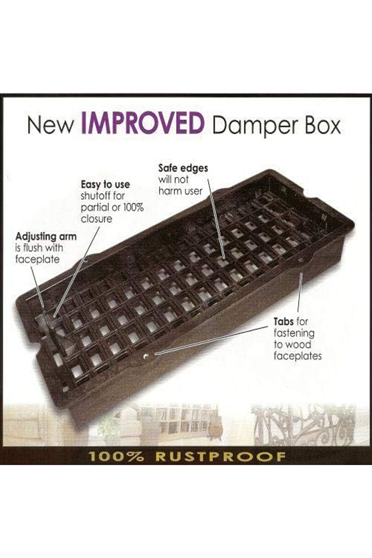 Modashi̇ne Grates Sph414-A Desenli̇ Zemi̇n Menfezi̇, 10X35.5 Cm, Pi̇ri̇nç Modascope 1014773