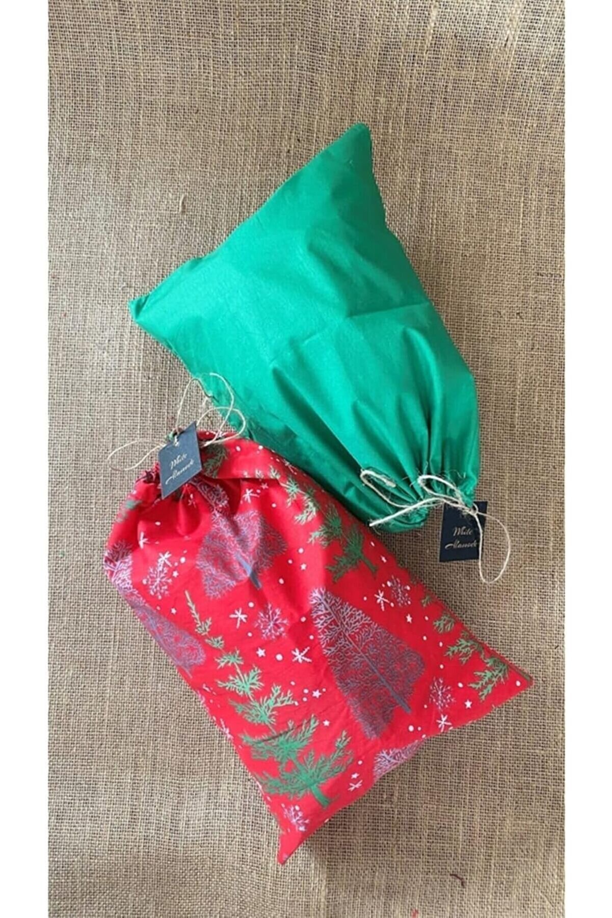 STOREMAX modashine Alamode Yılbaşı Özel Ve Yeşil Hediye Kesesi modascope 1014773