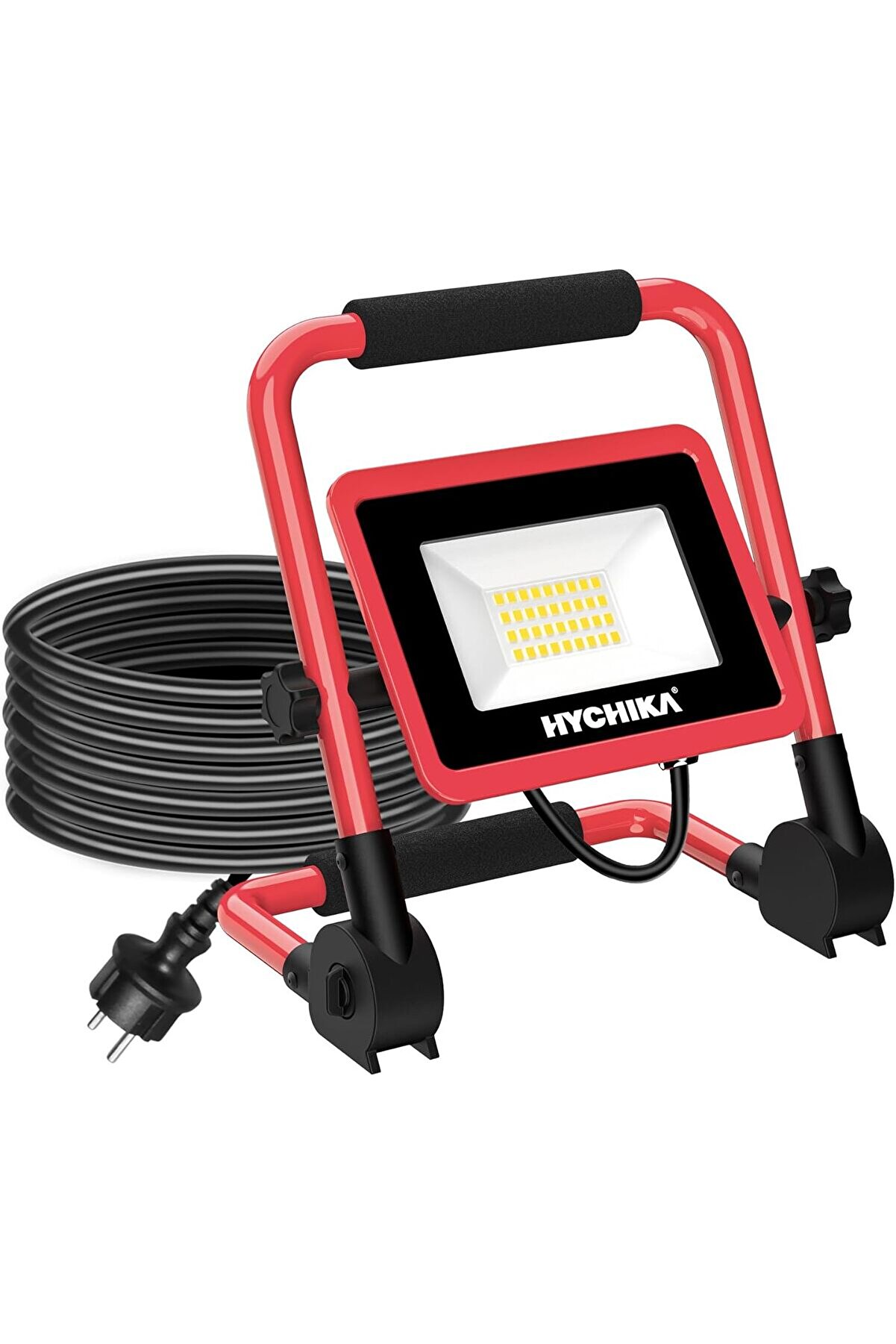 STOREMAX modashine LED şantiye projektörü, 30 W spot, taşınabilir çalışma lambası, 3000 lm, 6500 K, soğuk bey