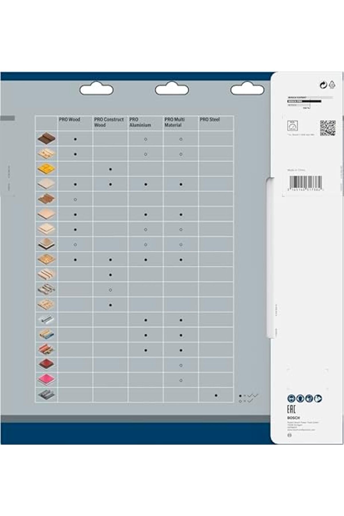 Professi̇onal Accessori̇es Dai̇re Testere Bıçağı, Gri̇, 305X30X2.5 Mm, 40, 1 Adet 1014773