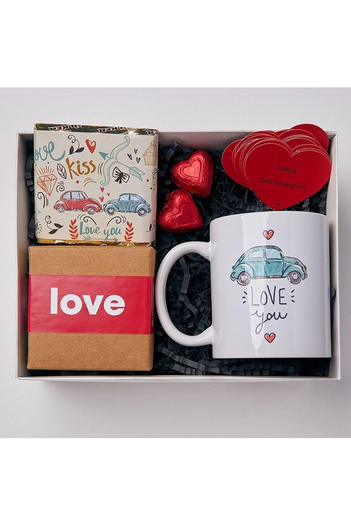 STOREMAX modashine 100 Dilde Seni Seviyorum Mesaj Kartlı Hediye Kutusu modascope 1014773