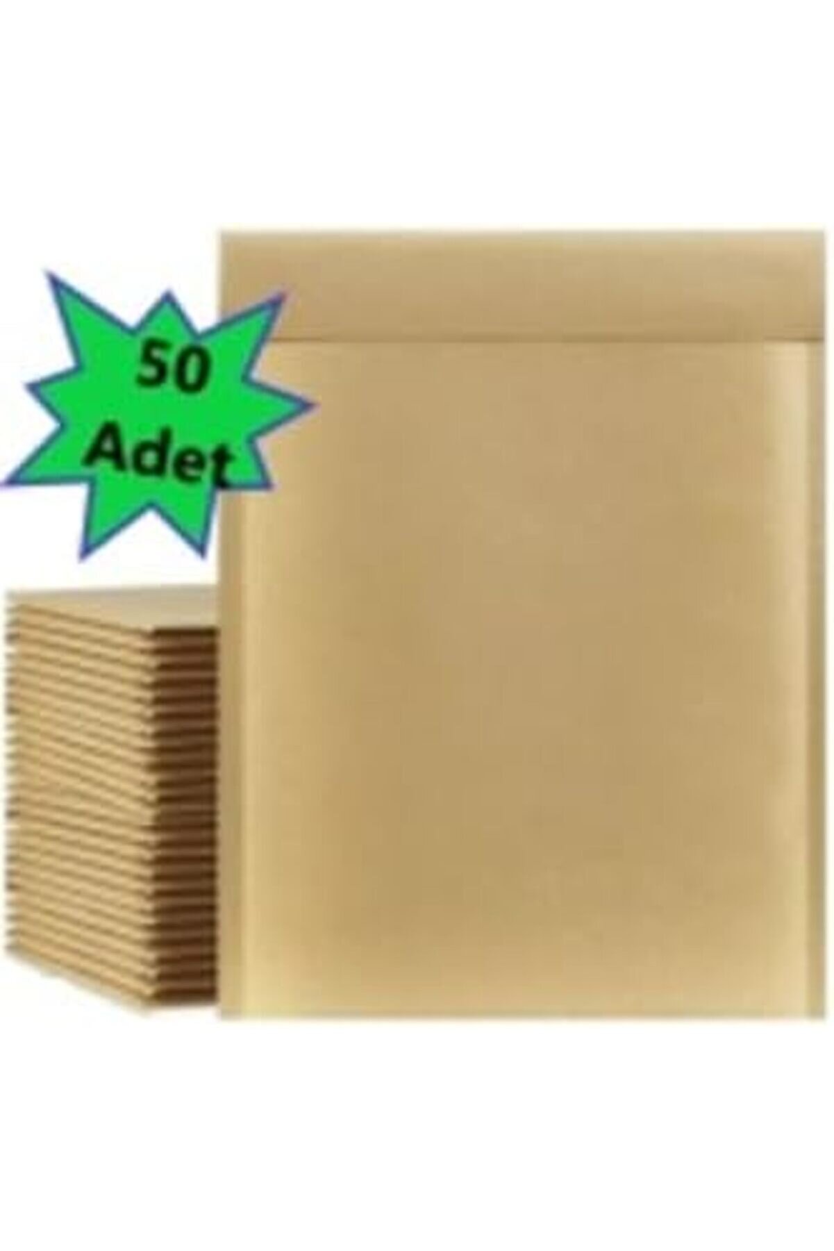 Kraft Kaplı Balonlu (Baloncuklu Pat Pat) Zarf 17X25+5Cm 50 Adet 1175713