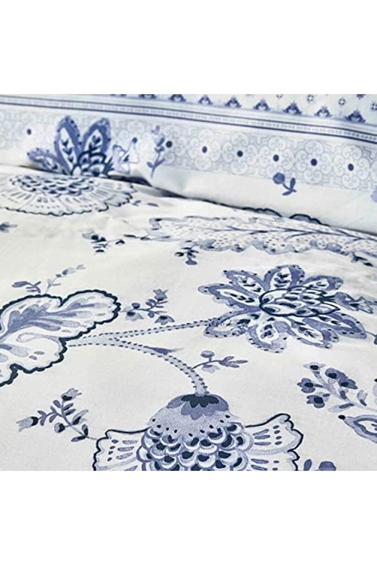 Amar Mavi̇%100 Pamuk Çi̇ft Ki̇şi̇li̇k Nevresi̇m Takımı 1014773