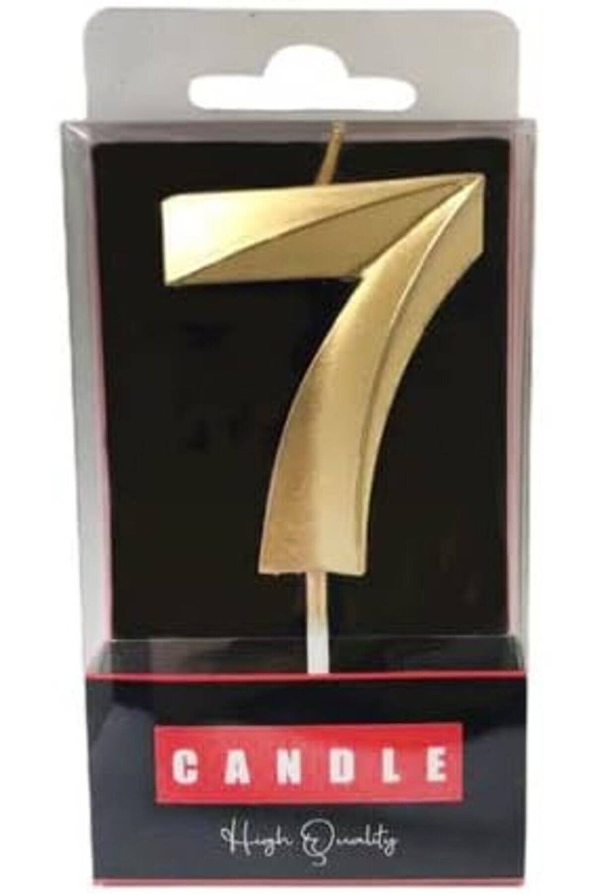 STOREMAX Marifetlerim - Desenli 7 Yaş Pasta Mumu 1014773