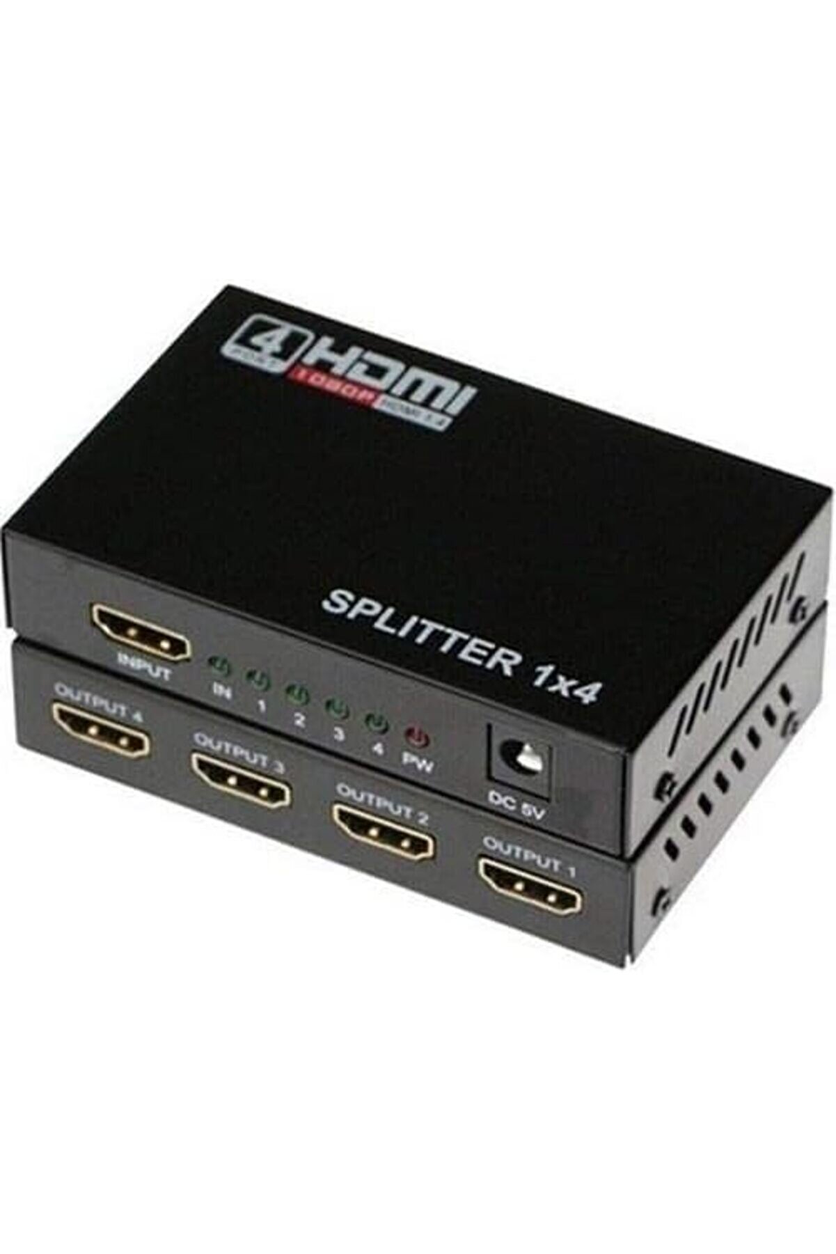 Eli̇zzashop Plus Px-5004 1080P 2K 4K Uhd 4 Port Hdmı Spli̇tter (Adapt&ouml;rl&uuml;) Eli̇zzashop 1174223
