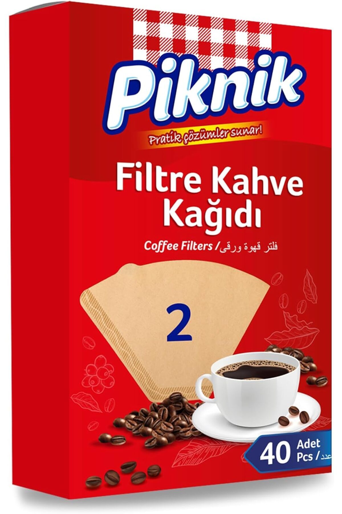 Modashi̇ne Kahve Fi̇ltre Kaği̇di̇ 40 Li̇ No2 Modascope 1014773