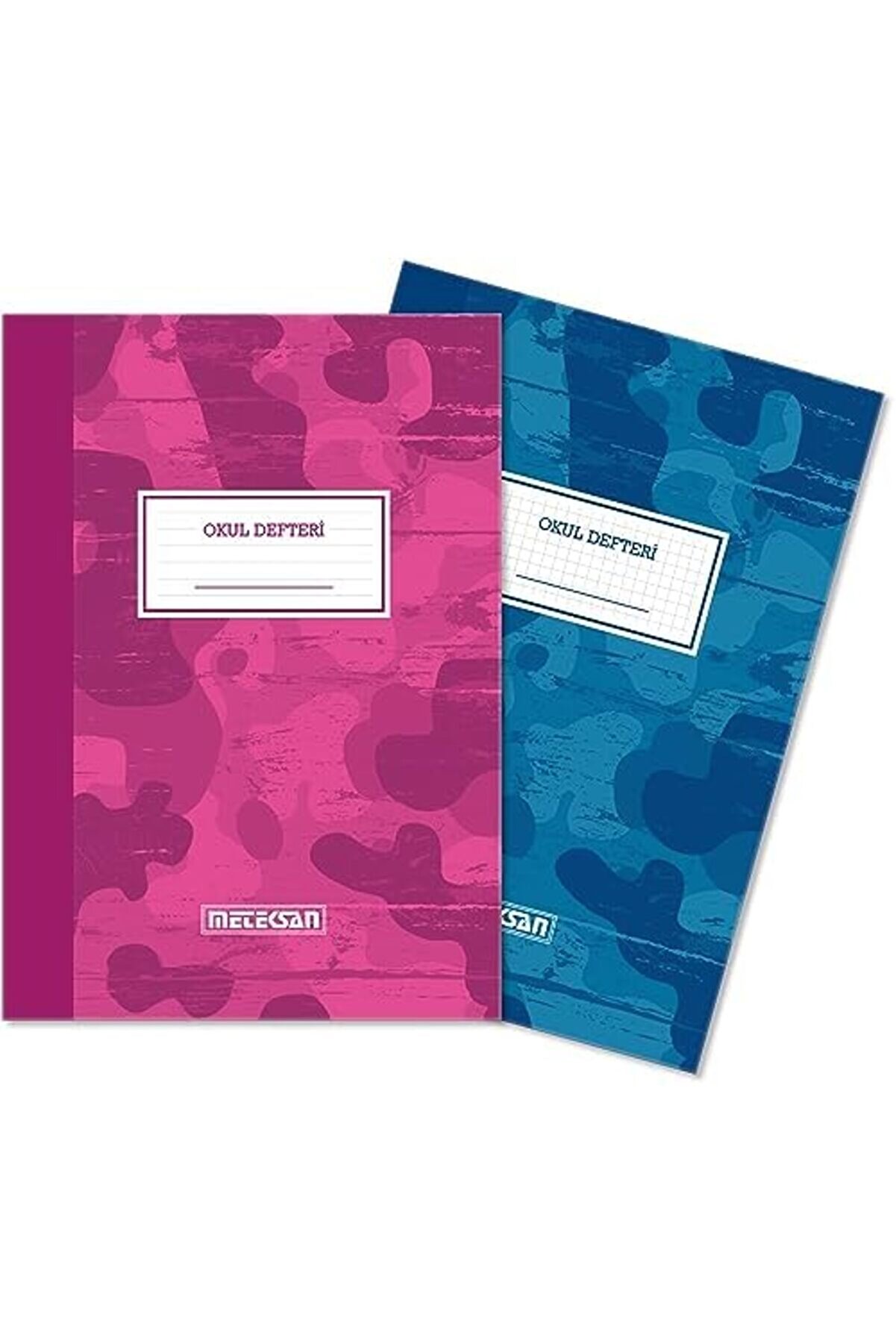 Kamuflaj Desen A4 Okul Defteri̇, 80 Yaprak 4 Lü Paket 1014773