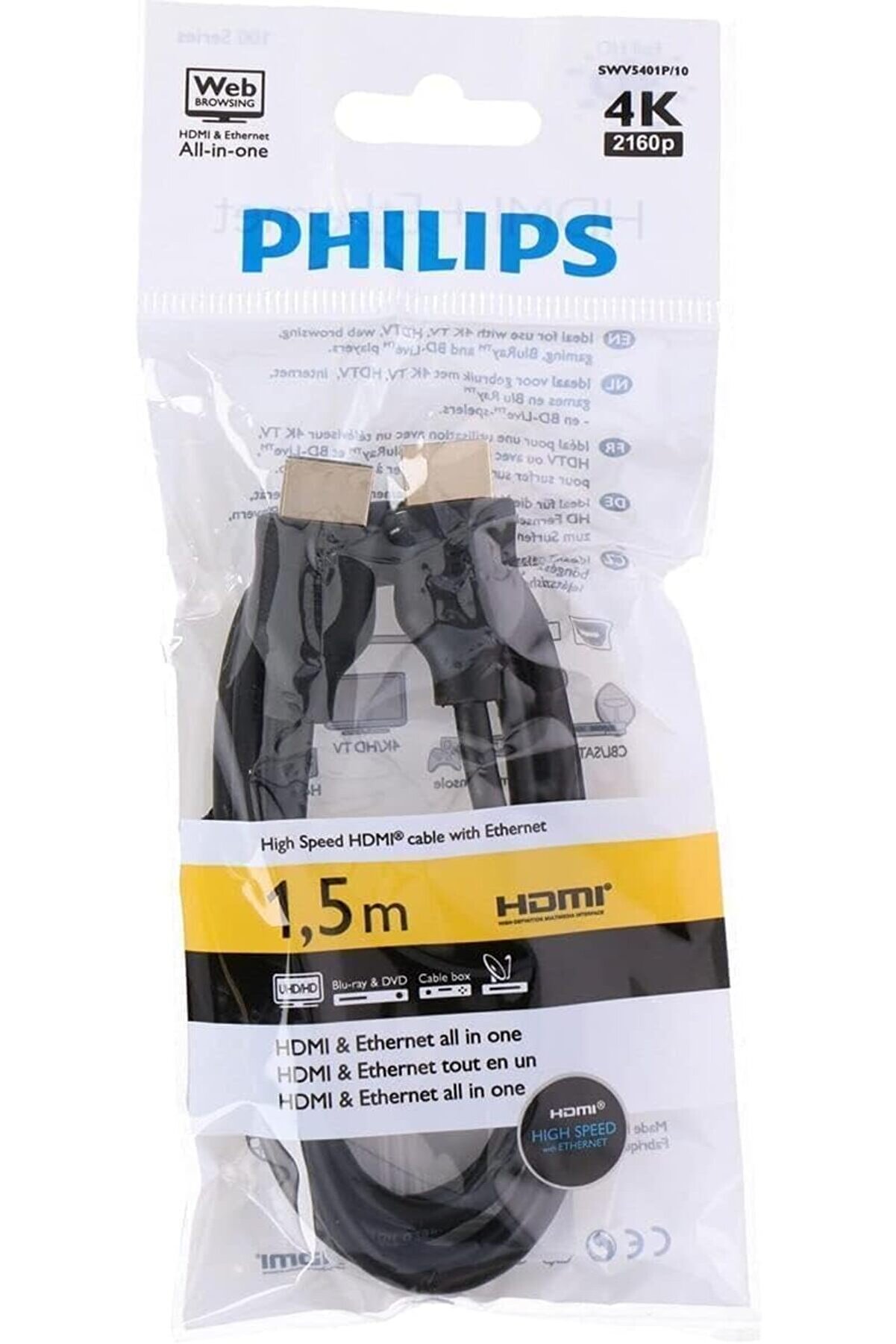 STOREMAX HDMI Kablosu - 1,5 m - Siyah 1014773