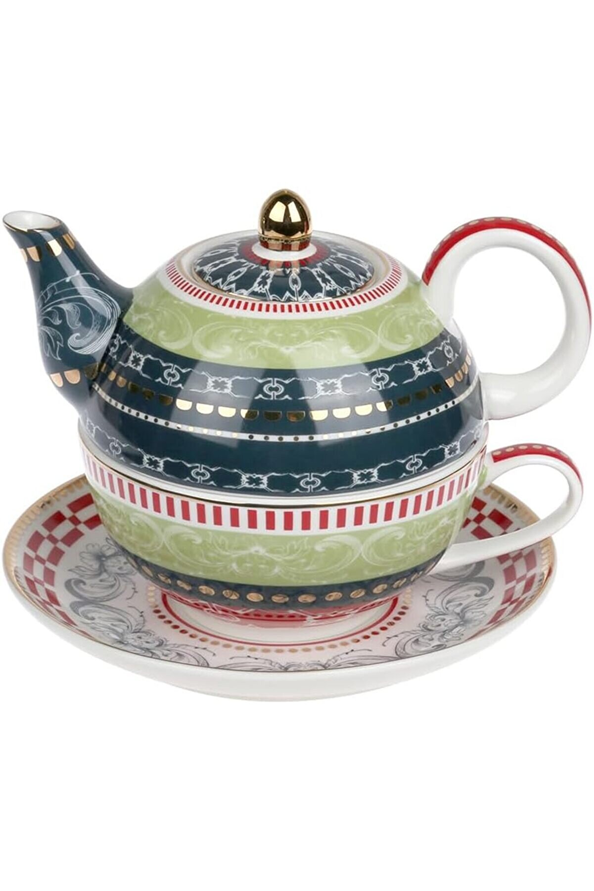 STOREMAX Art Lancelot Tek Kişilik Demlik & Fincan Seti 1014773