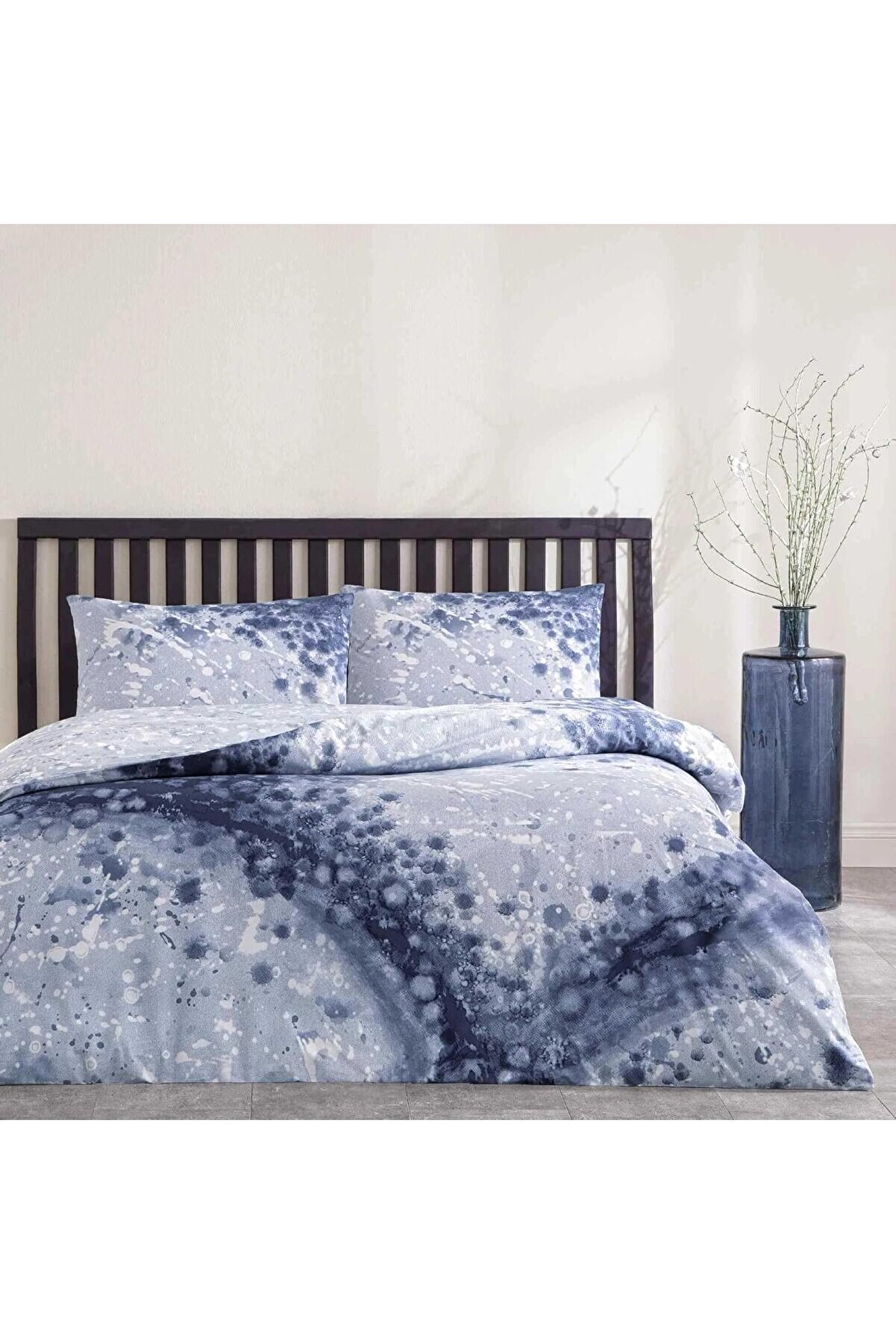 STOREMAX Pamuk Rex Nevresim Takımı Lacivert Çift Kişilik 1014773