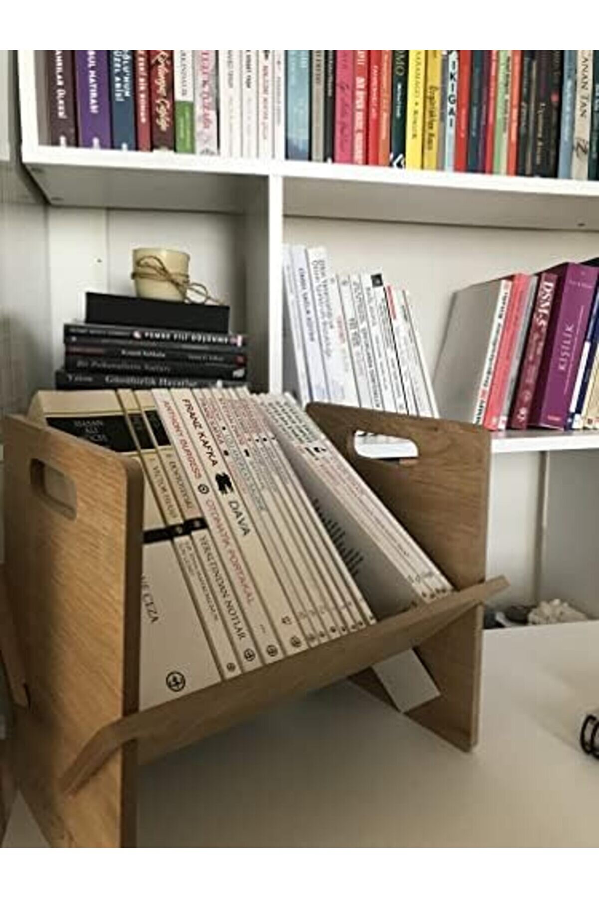 Svngsphereshop Masaüstü Ki̇taplık Mi̇ni̇ Raf Masaüstü Ki̇tap Düzenleyi̇ci̇ (30Cm) Svngsphereshop 917250