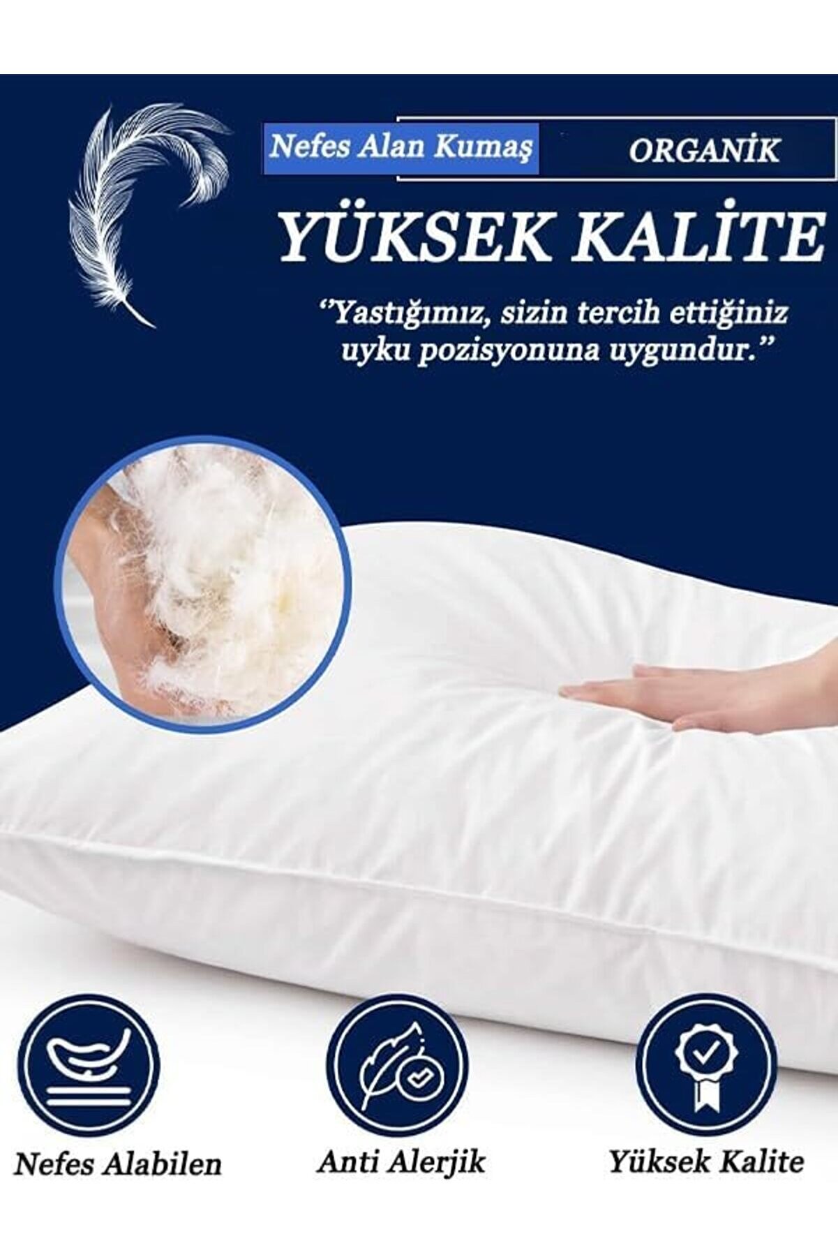 Kaz Tüyü Yastık 1014773