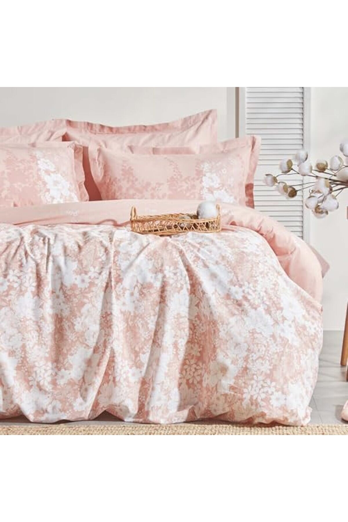 Sa Ranforce Çi̇ft Ki̇şi̇li̇k Nevresi̇m Takımı Blush 1014773