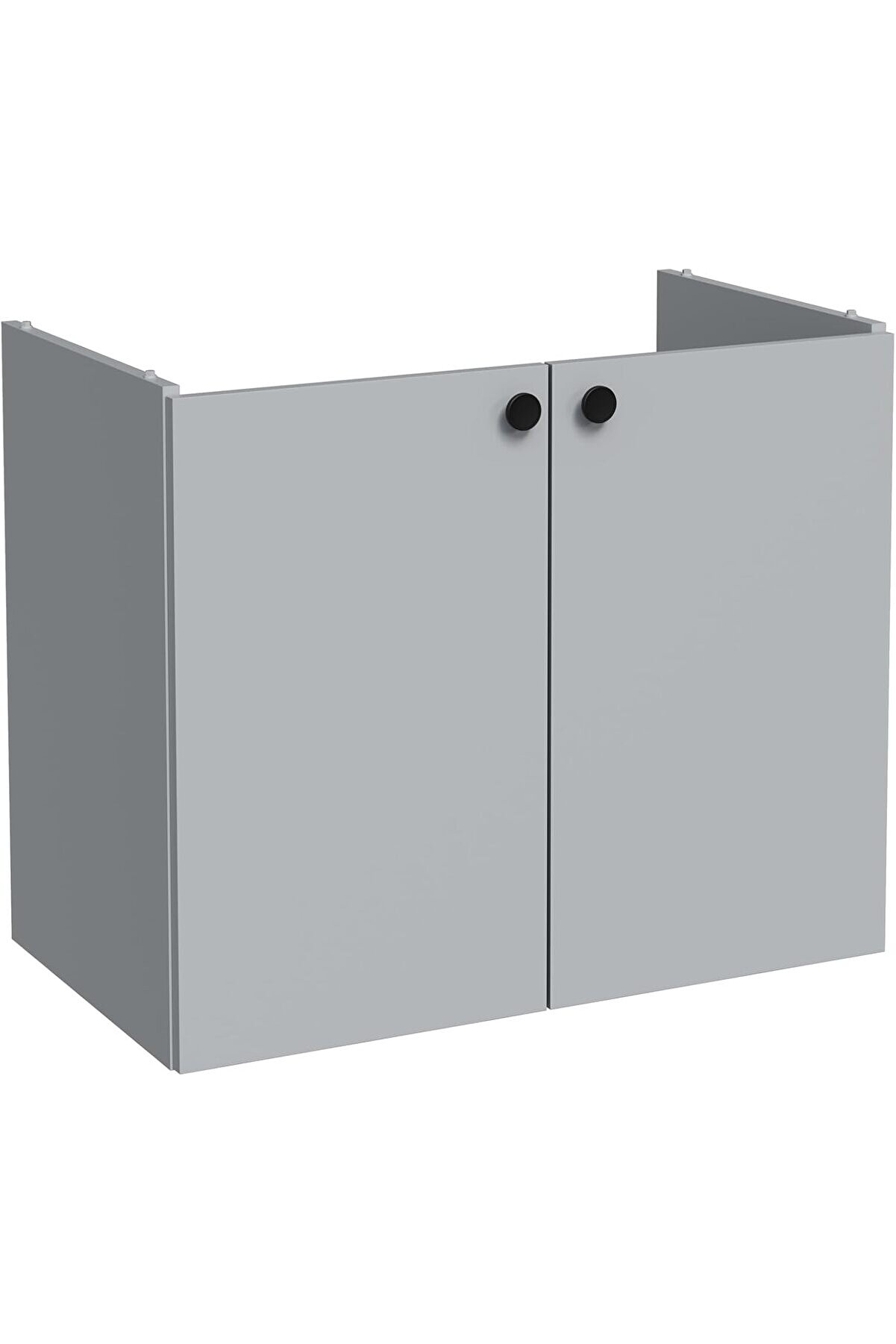 STOREMAX Shift T20 81001 Kapaklı Lavabo Dolabı, Kül Gri, 80 cm