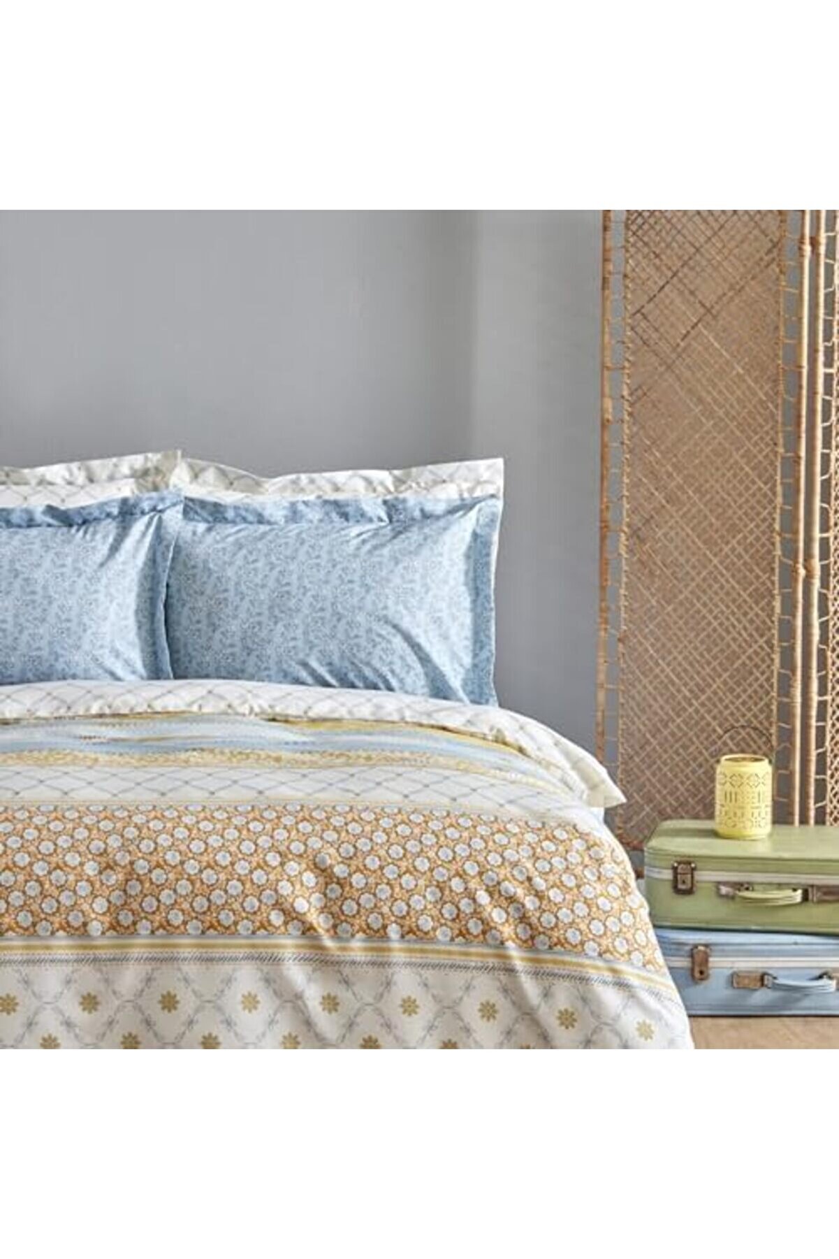 Anderson Çi̇ft Ki̇şi̇li̇k Nevresi̇m Takımı, Sarı 1014773