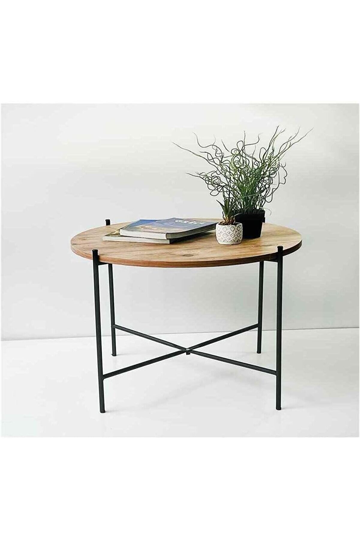 STOREMAX Yuvarlak Orta Sehpa Yan Sehpa Mobilya 5184 1014773