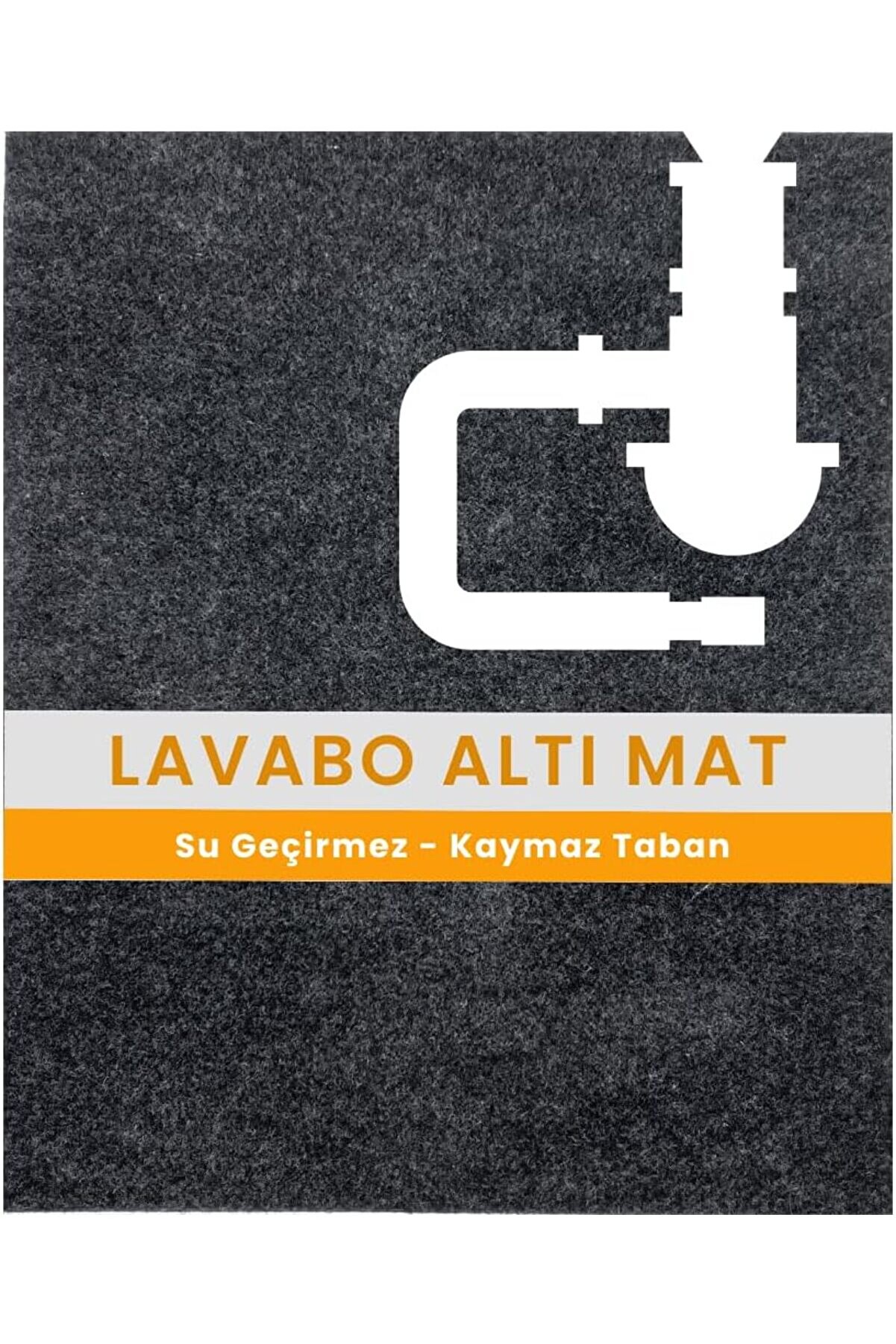 STOREMAX Lavabo Altı Matı Sıvı Geçirmez Kaymaz Taban Evye Dolap Paspası 60x76 cm 1175713