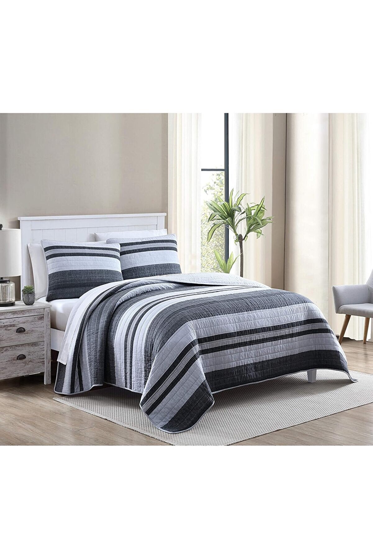 STOREMAX elizzashop Ev | Ardmoore Koleksiyonu | Premium Pamuk Ultra Yumuşak Yorgan Örtüsü, Rahat 2 Parça Yata