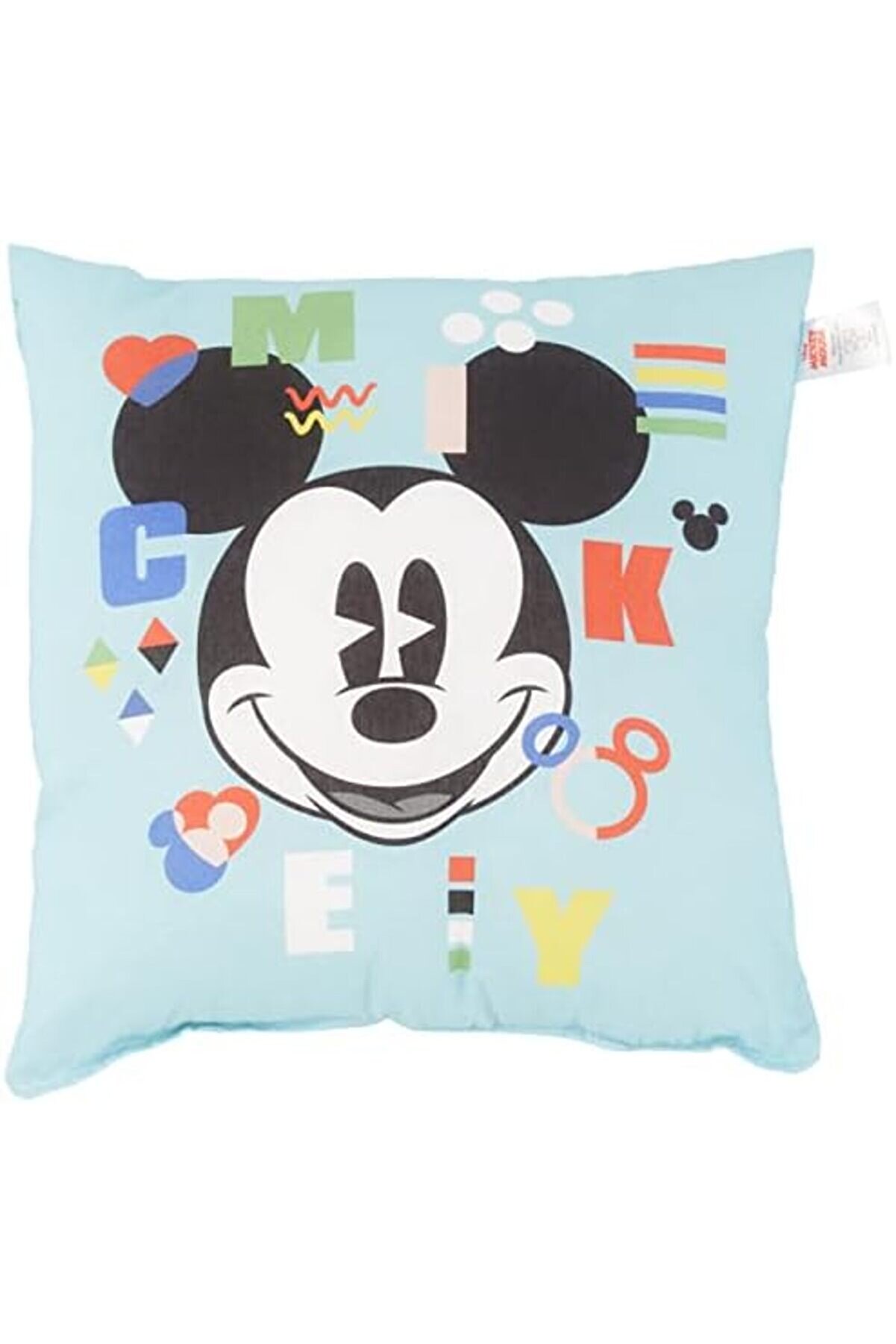 Li̇sanslı Karakter Baskılı%100 Pamuk Kırlent, Çok Renkli̇, 40X40 Cm 1014773