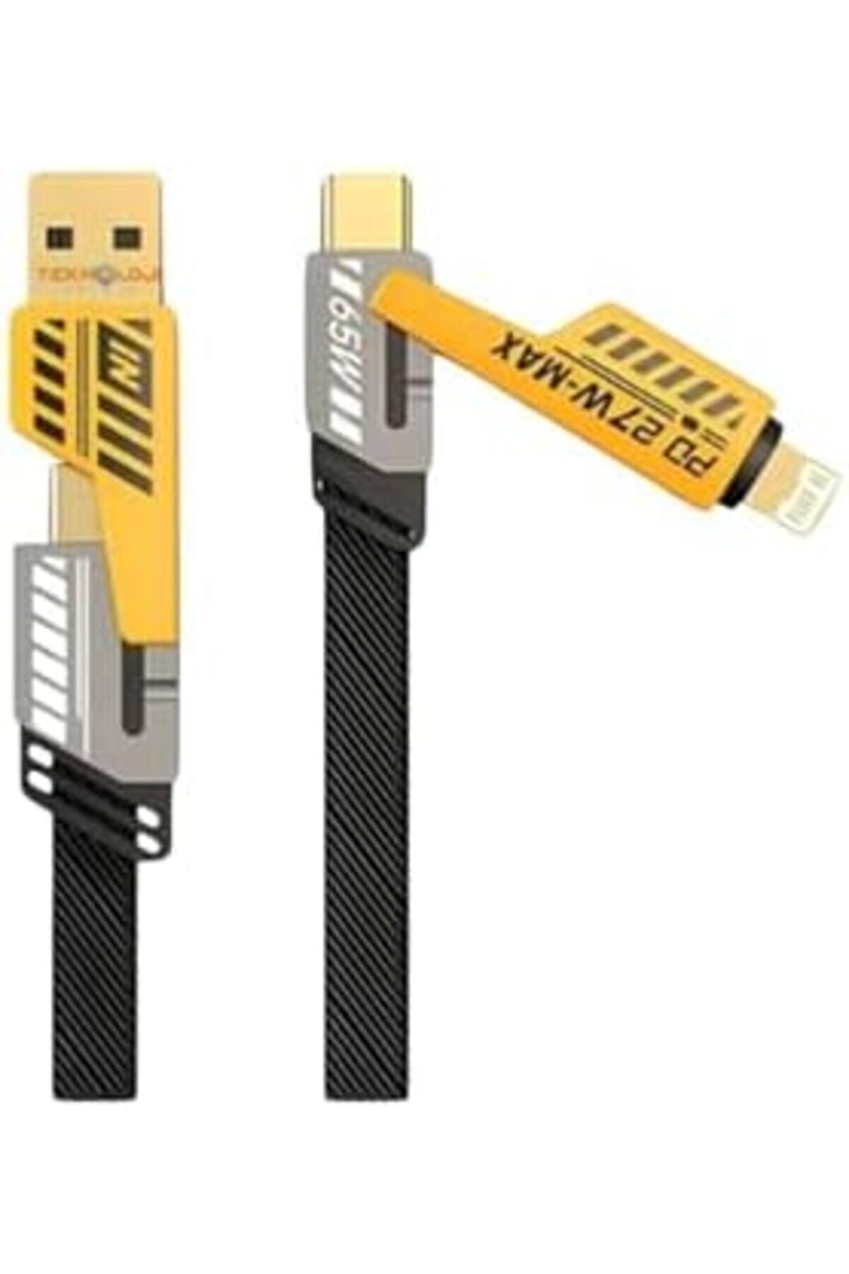 Kablosu 27W Ve 65W Hızlı Şarj Type-C Hepsi̇ İle Uyumlu İpi̇nden Kopmaz Kablo 1014773