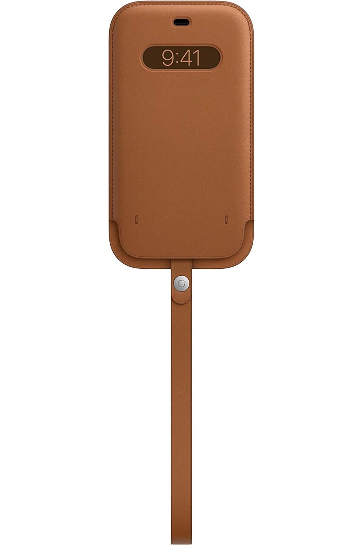 STOREMAX 12 Pro Max i&ccedil;in &ouml;zellikli Deri Zarf Kılıf - Klasik Kahve 1014773