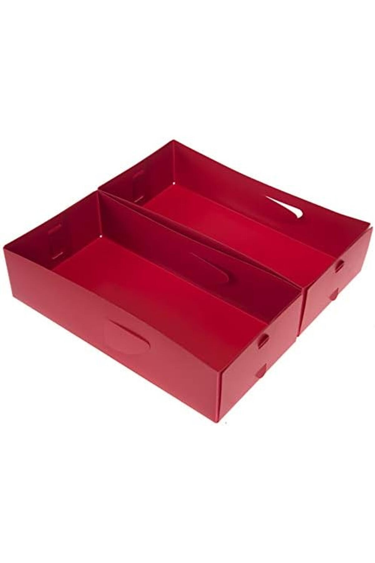 Shpsell Çekmece İçi̇ Düzenleyi̇ci̇ 2 Adet Pvc Kırmızı Kutu 1175735