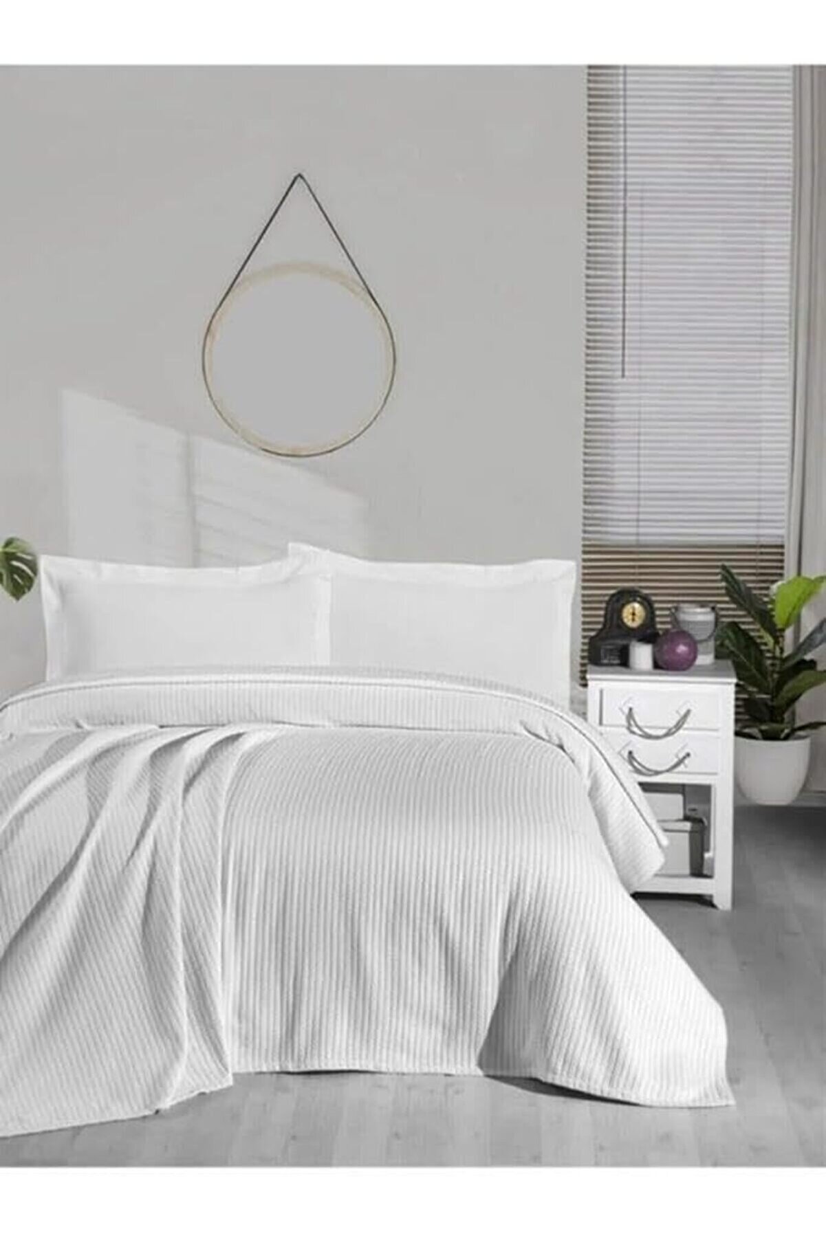 STOREMAX Örgü Pike Tek Kişilik%100 Pamuk Yumuşak Dokulu 170x230 1014773