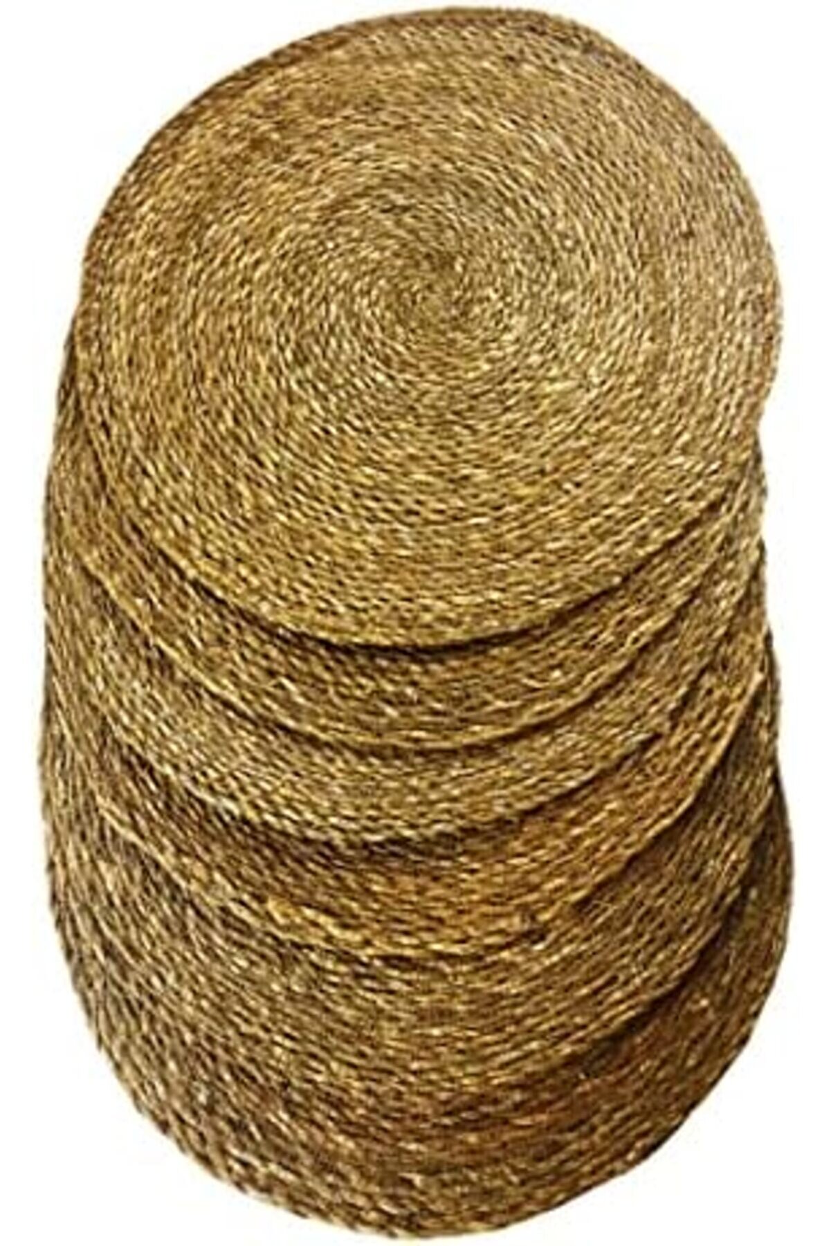 6 Adet Hasır Ameri̇kan Servi̇si̇ Supla (Yuvarlak İpli̇), 6 Lı İpli̇ Hasır Supla, Hasır Ameri̇kan Serv