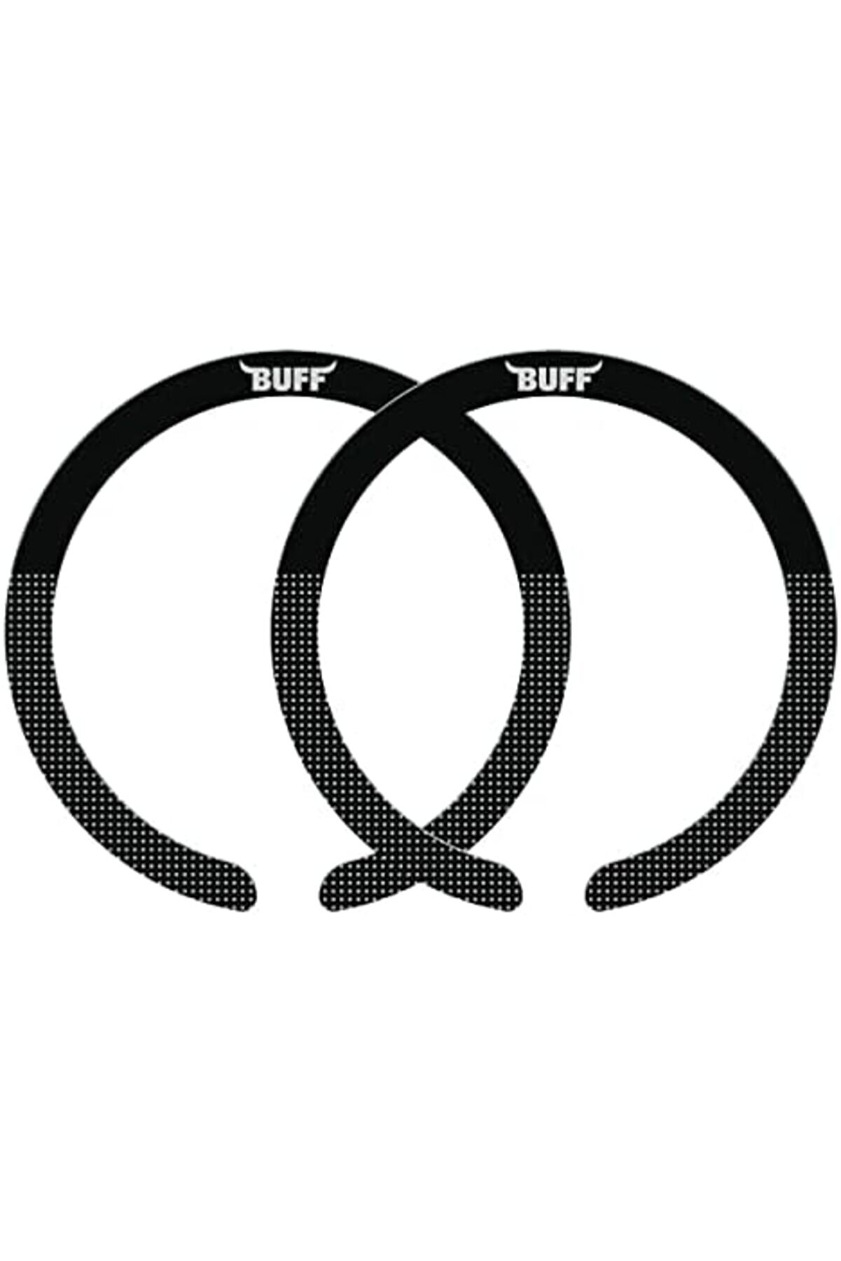 Bl23 Uyumlu 2 Adet, Yüzük Metal Halka Plaka, Si̇yah 1014773