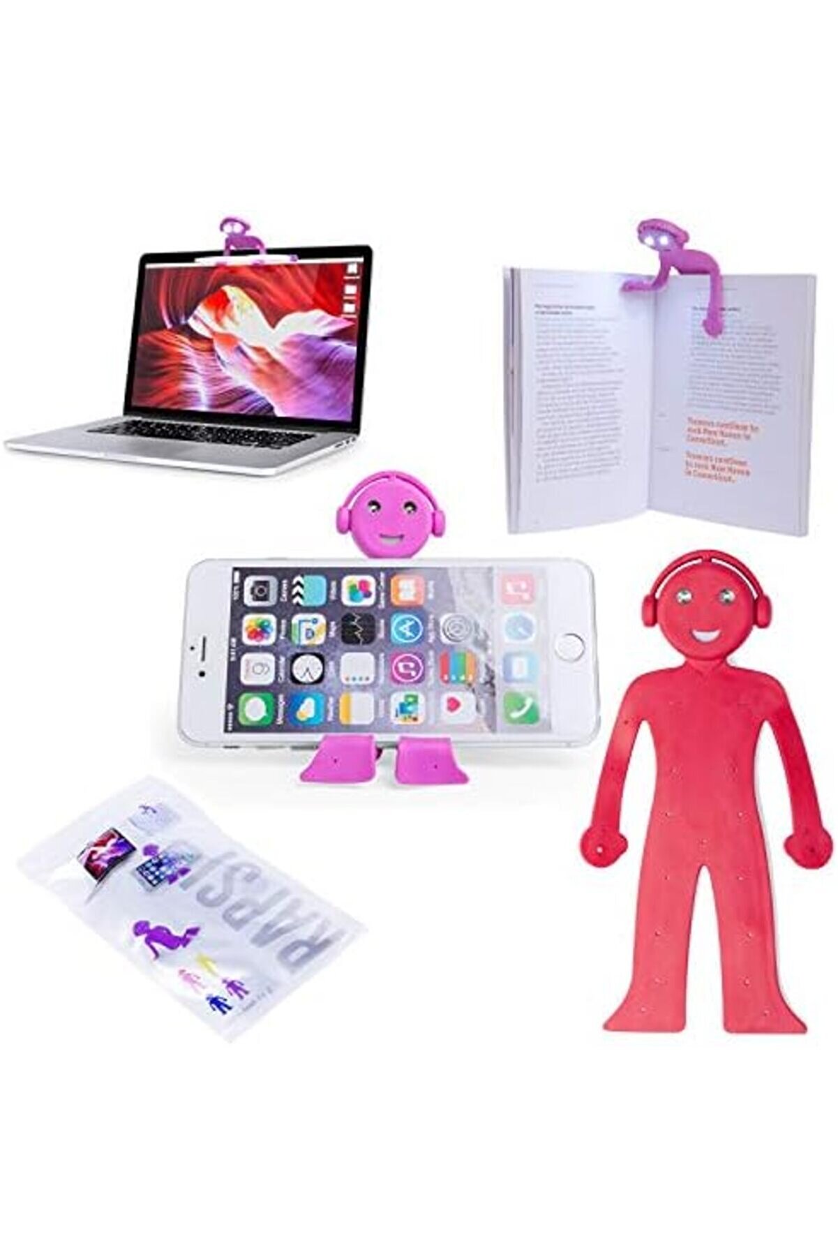 Pltnstoreshop 4948-Ki̇r Telefon Tutucu Stand, Kırmızı Pltnstoreshop 1175735