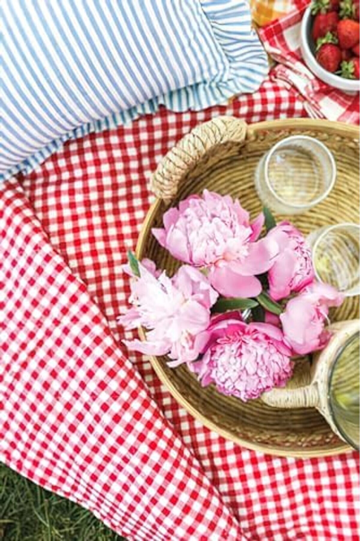 Kapısı Masa Örtüsü Pamuk Sofra Bezi̇ 170X170 (Kırmızı) 1014773