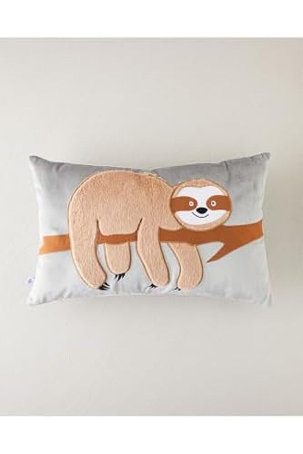 Faulti̇er Bebe Dekorati̇f Kırlent 35X55 Cm Açık Gri̇ 1014773