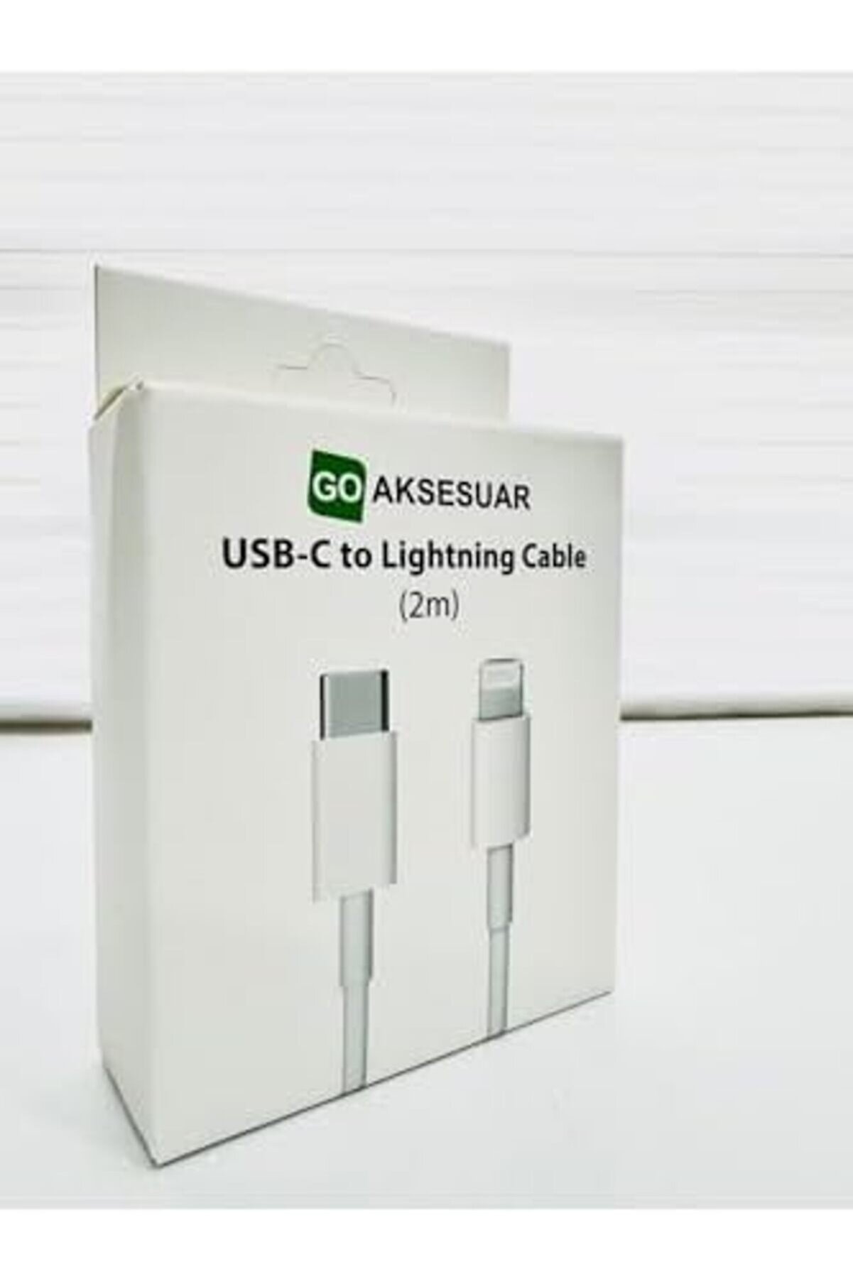 Type-C To 20W 2 Metre Hızlı Şarj Kablo 11-12-12Pro-13-13Promax-14-14Pro-14 Promax - Beyaz2M 1014773