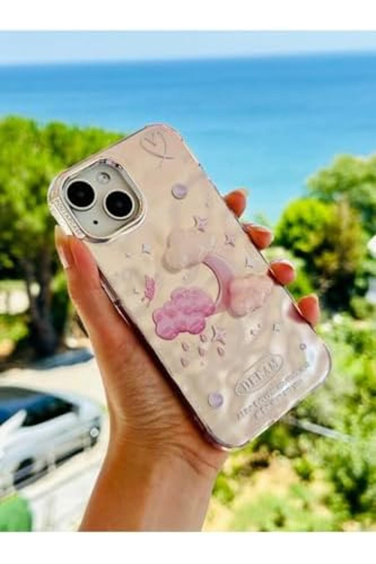 Aksesuar Iphone 13-14 Ve 15 İle Uyumlu 3D Oyuncak Tasarımlı Esnek Si̇li̇kon Kılıf 1175713