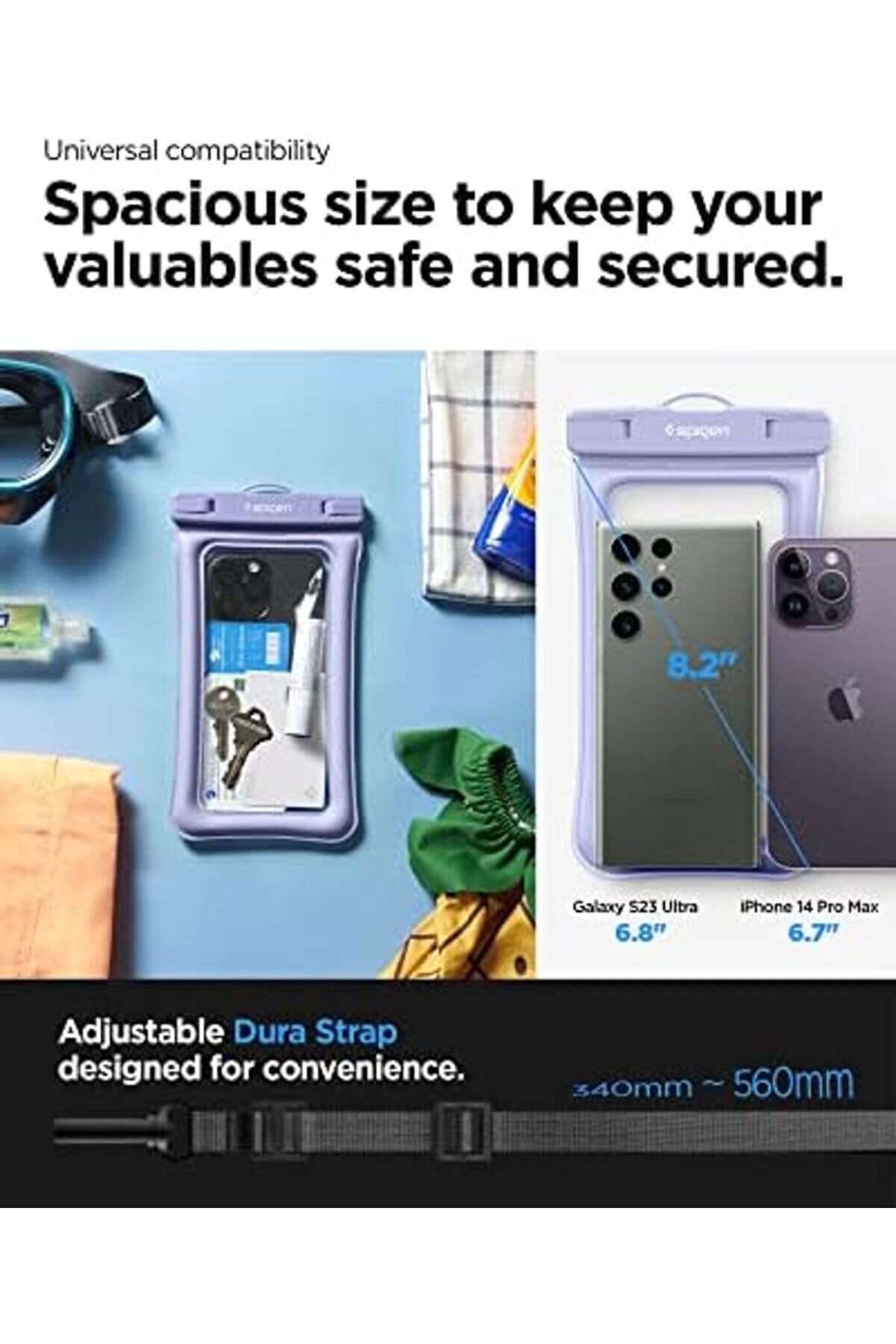 Shi̇eld Floati̇ng Waterproof İpx8 Serti̇fi̇kalı Su Ge&ccedil;i̇rmez Y&uuml;zer Kılıf (2 Adet) A610 - Acs06016 101477