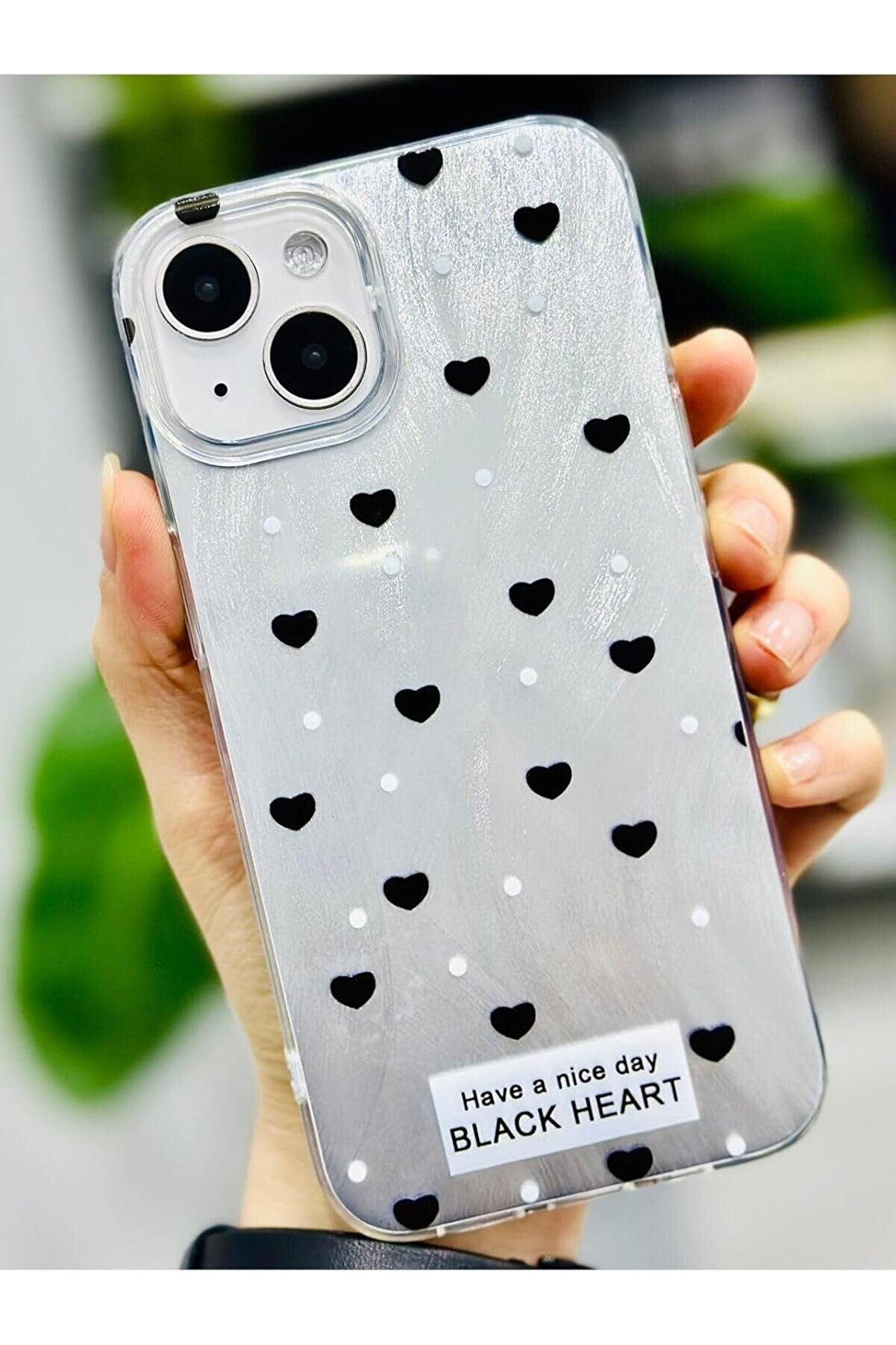 STOREMAX Aksesuar 13-14 ile Uyumlu Kalp Renk Ge&ccedil;işli Parlak Tasarımlı Silikon Kılıf 1014773