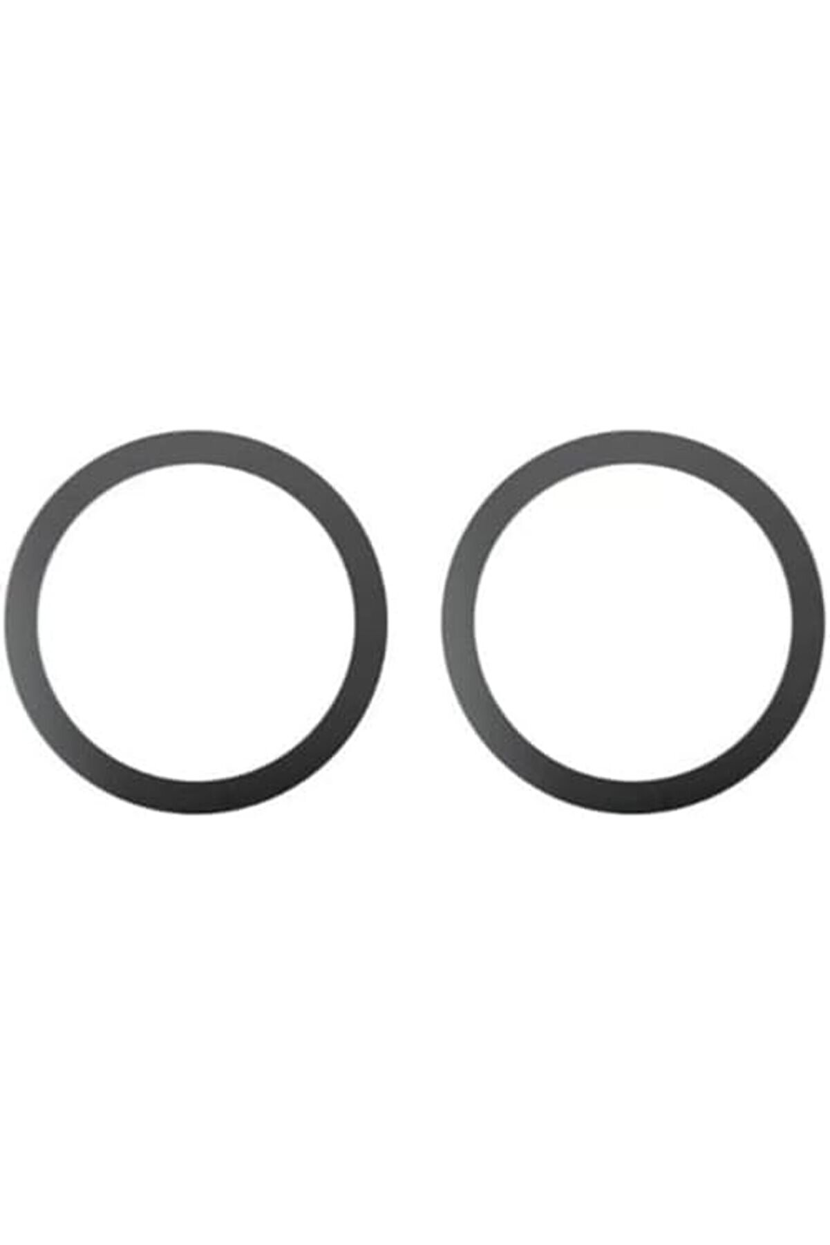 Power Metal Magsafe Halka Yüzük Ri̇ng İphone 8 Ve Üstü Model İle Uyumlu 2 Li̇ Paket Si̇yah 117571