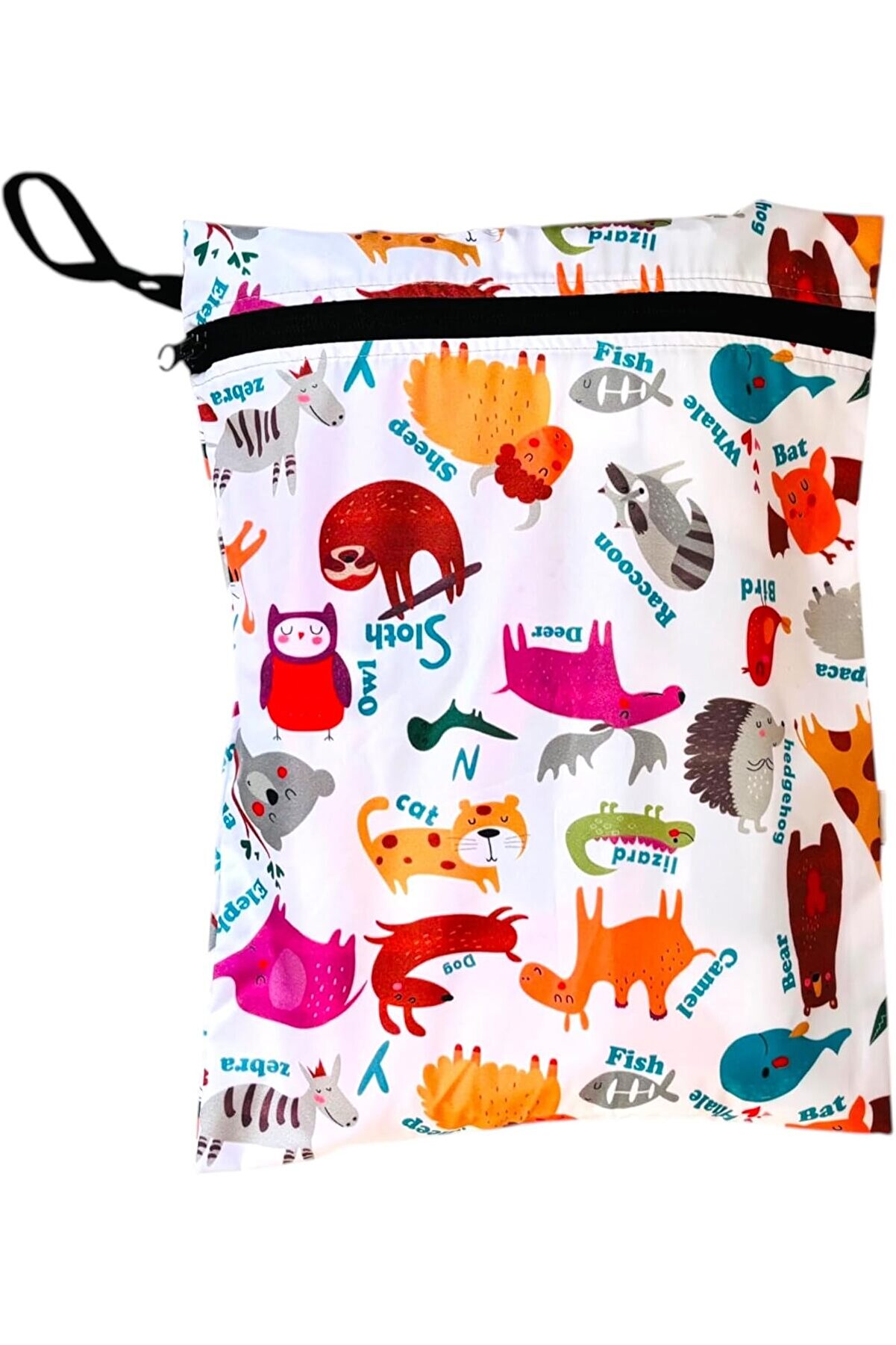 STOREMAX Su Geçirmez, Islak Mayo, Kıyafet Vs Taşıma Torbası, Çok Amaçlı Bebek Bakım Çanta/Organizer, Beyaz, 3