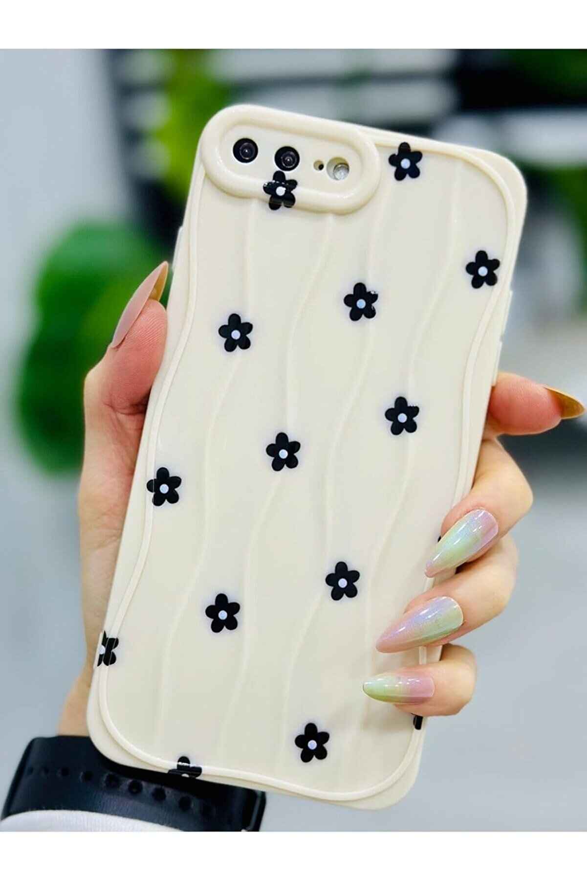 STOREMAX Aksesuar 7 Ve 8 ile Uyumlu SİYAH Baskılı Lansman Silikon Kılıf 1014773