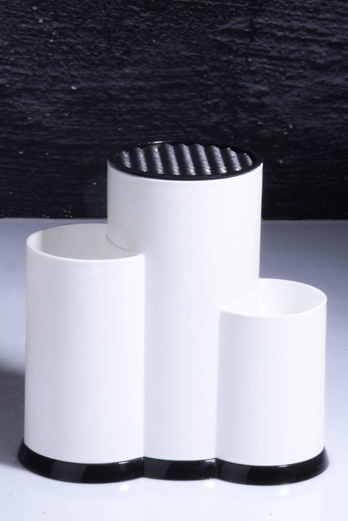 STOREMAX Diyarı Tezgah Üstü Bıçaklık Kepçelik ve Kaşıklık Düzenleyici Organizer BEYAZ 30 x 34 1014773