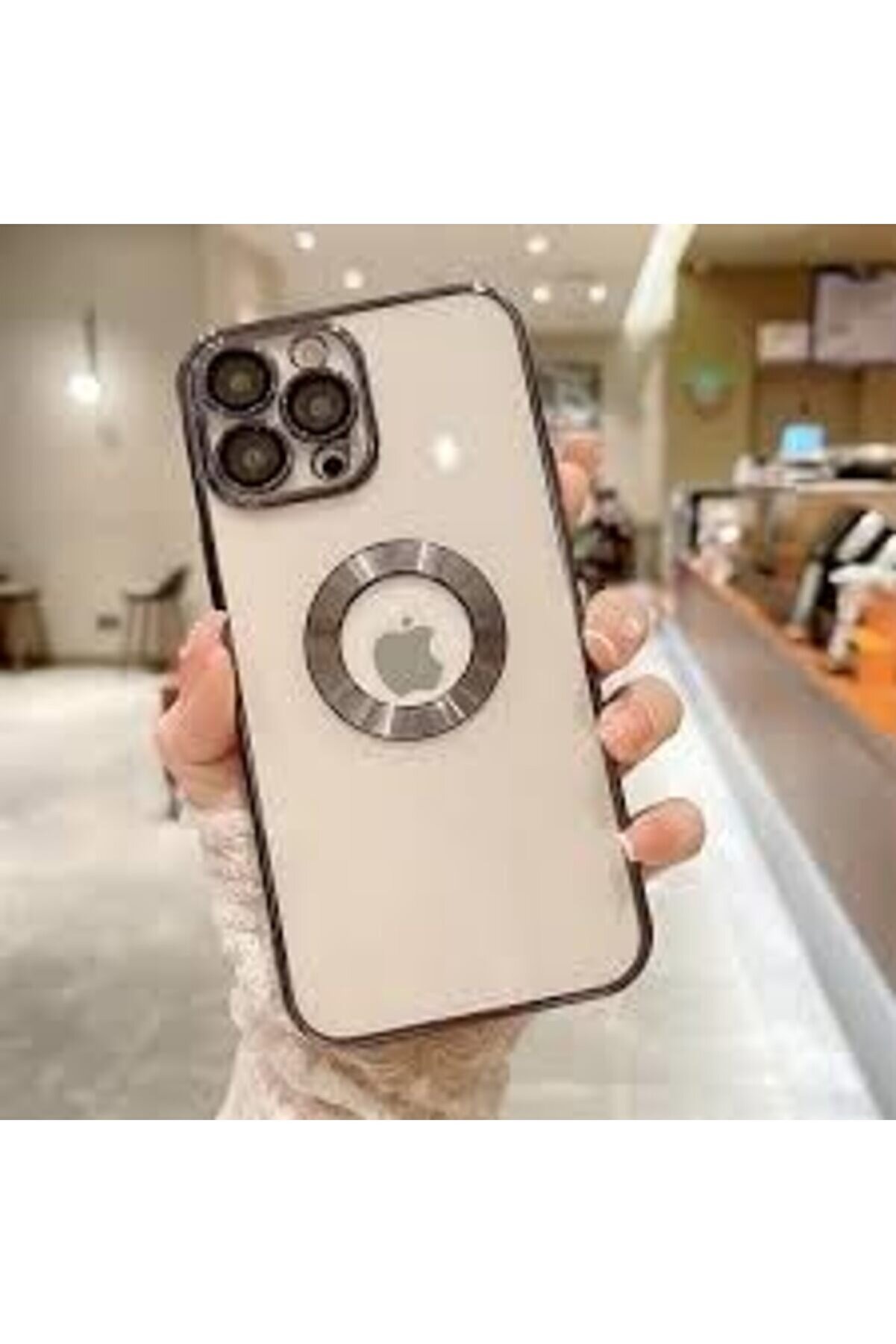 Aks 14 Pro Max Uyumlu Lens Korumalı Kılıf Si̇yah 1014773