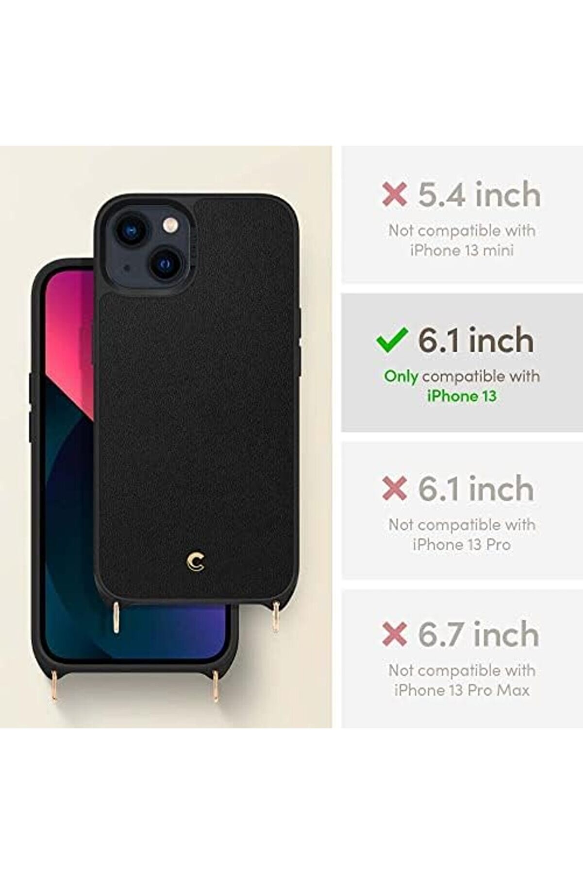 Ci̇el By 13 Kılıf Charm - Acs03