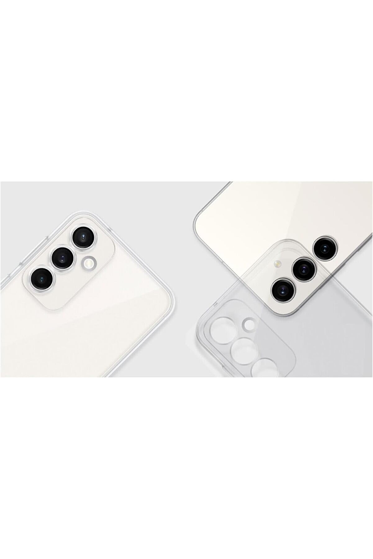 STOREMAX S23 FE İle Uyumlu Kamera Korumalı Şeffaf Kılıfı 1014773
