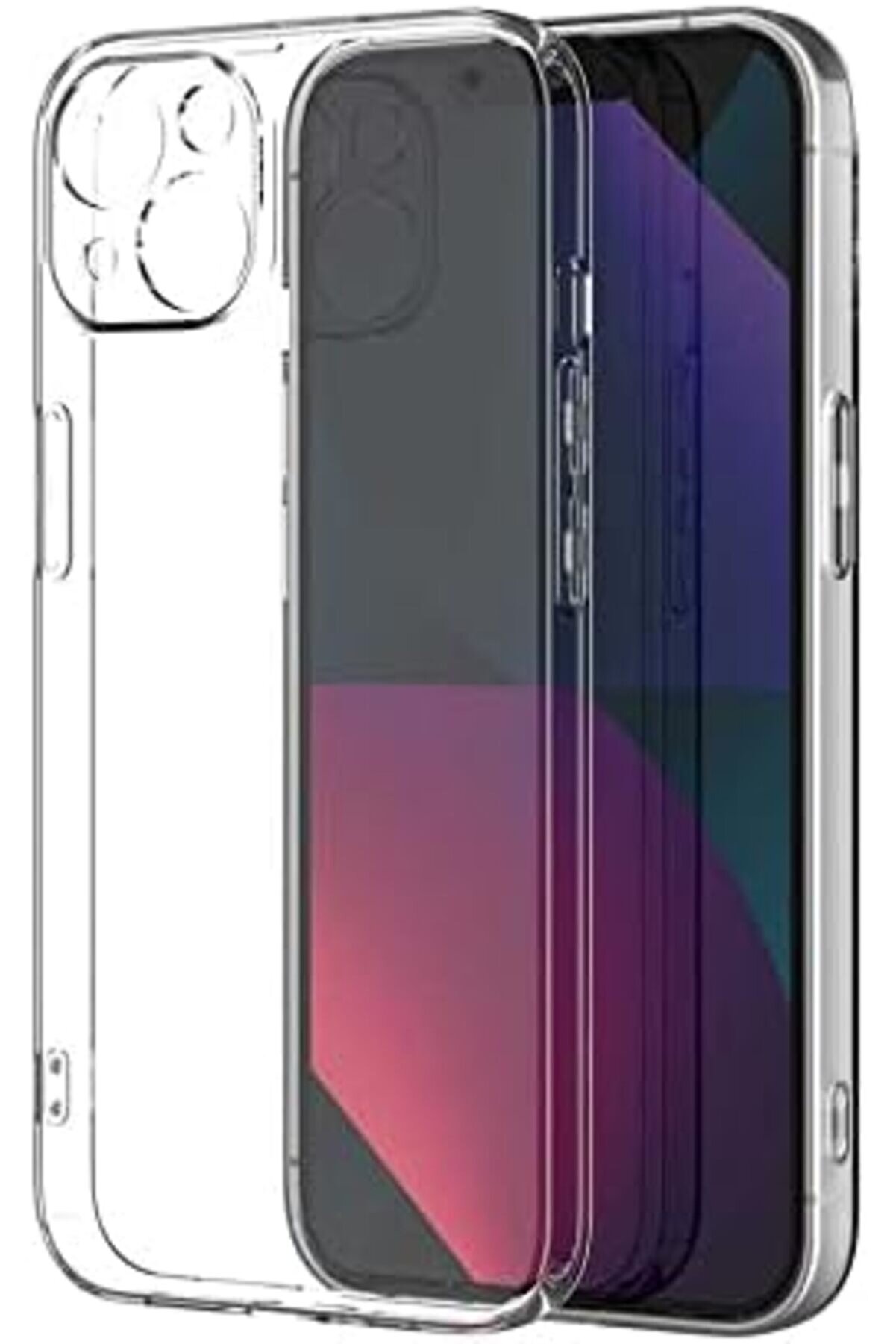 14 Kılıf Şeffaf Kamera Korumalı Si̇li̇kon 1014773