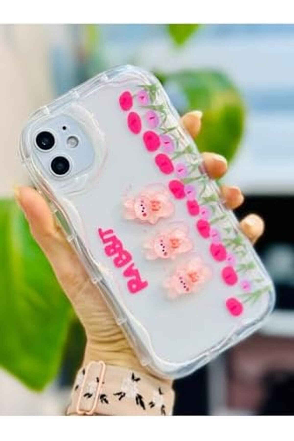 Aksesuar 11 İle Uyumlu 3D Oyuncak Tasarımlı Yumuşak Si̇li̇kon Kılıf 1014773