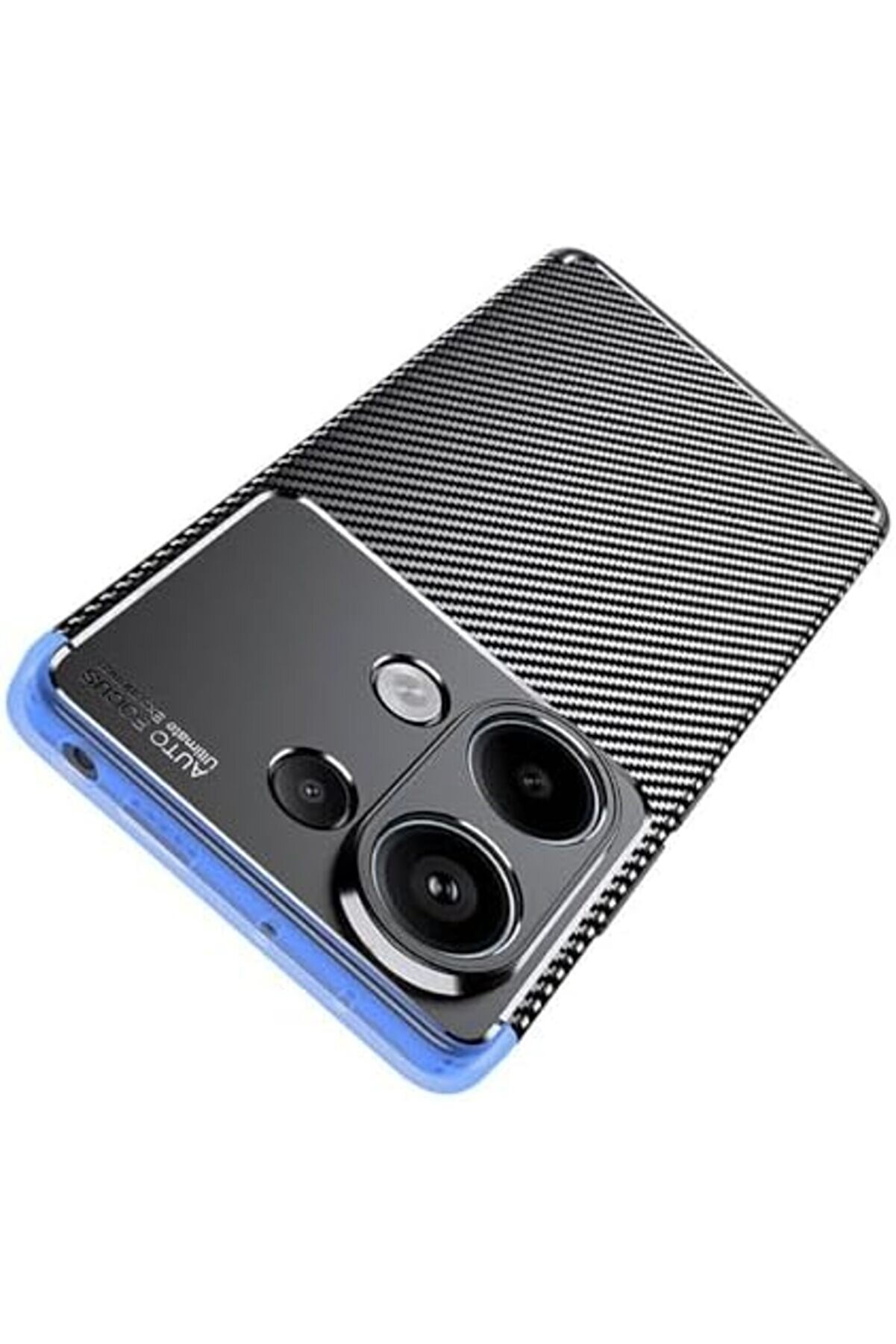 13 Pro 4G Uyumlu Kamera Korumalı Carbon Brushed Si̇li̇kon Kılıf 1014773