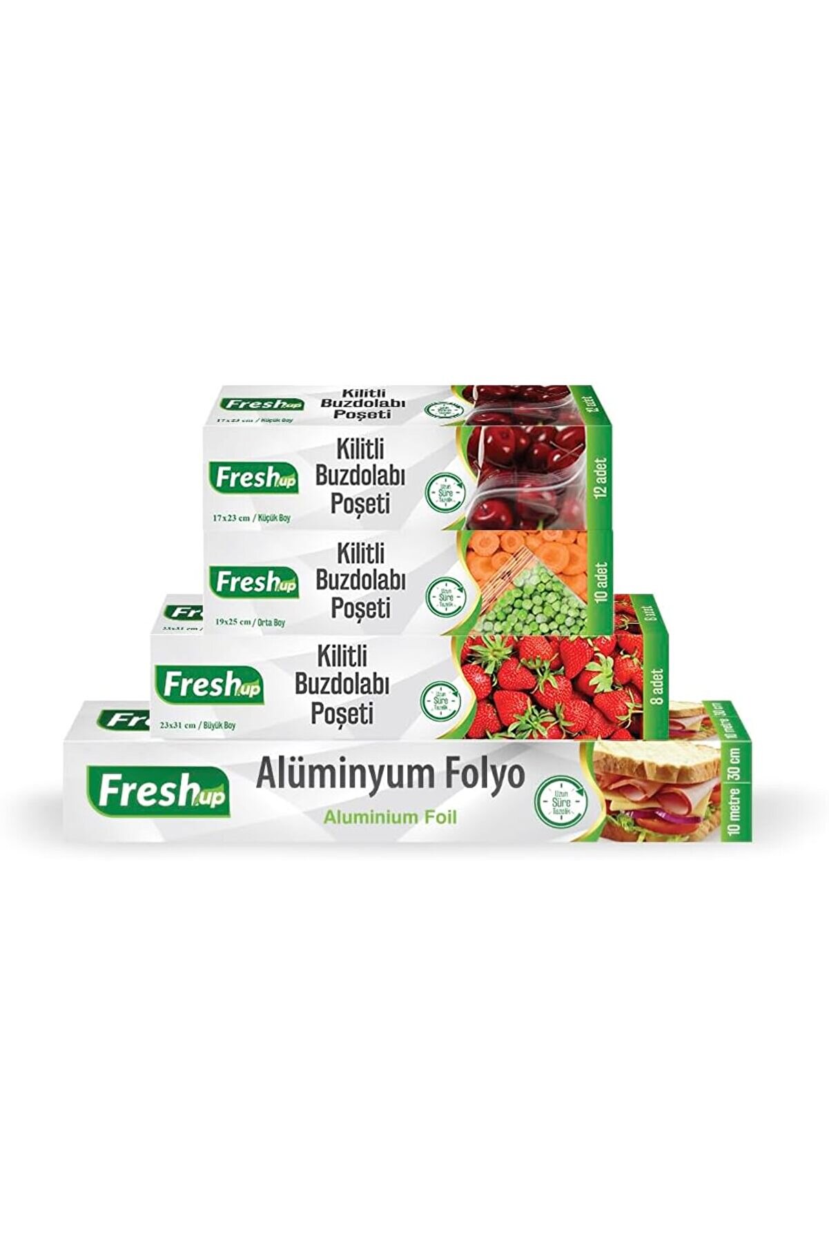 STOREMAX Ekonomik Mutfak Seti Folyo + Buzdolabı Poşeti Seti 1014773